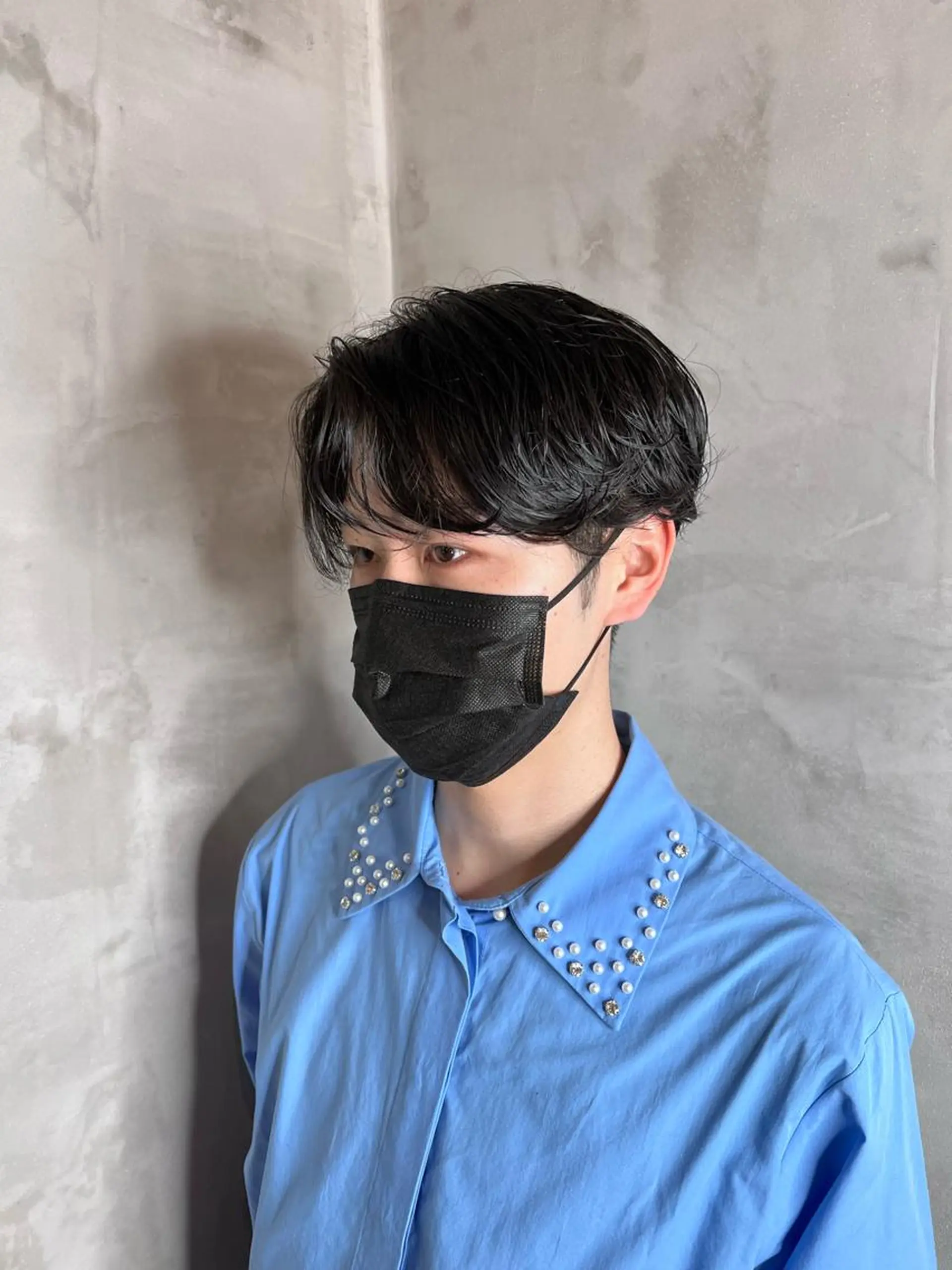 ショート カラー パーマ メンズ メンズパーマ カット パーマ メンズパーマ /SUNAOのヘアスタイル