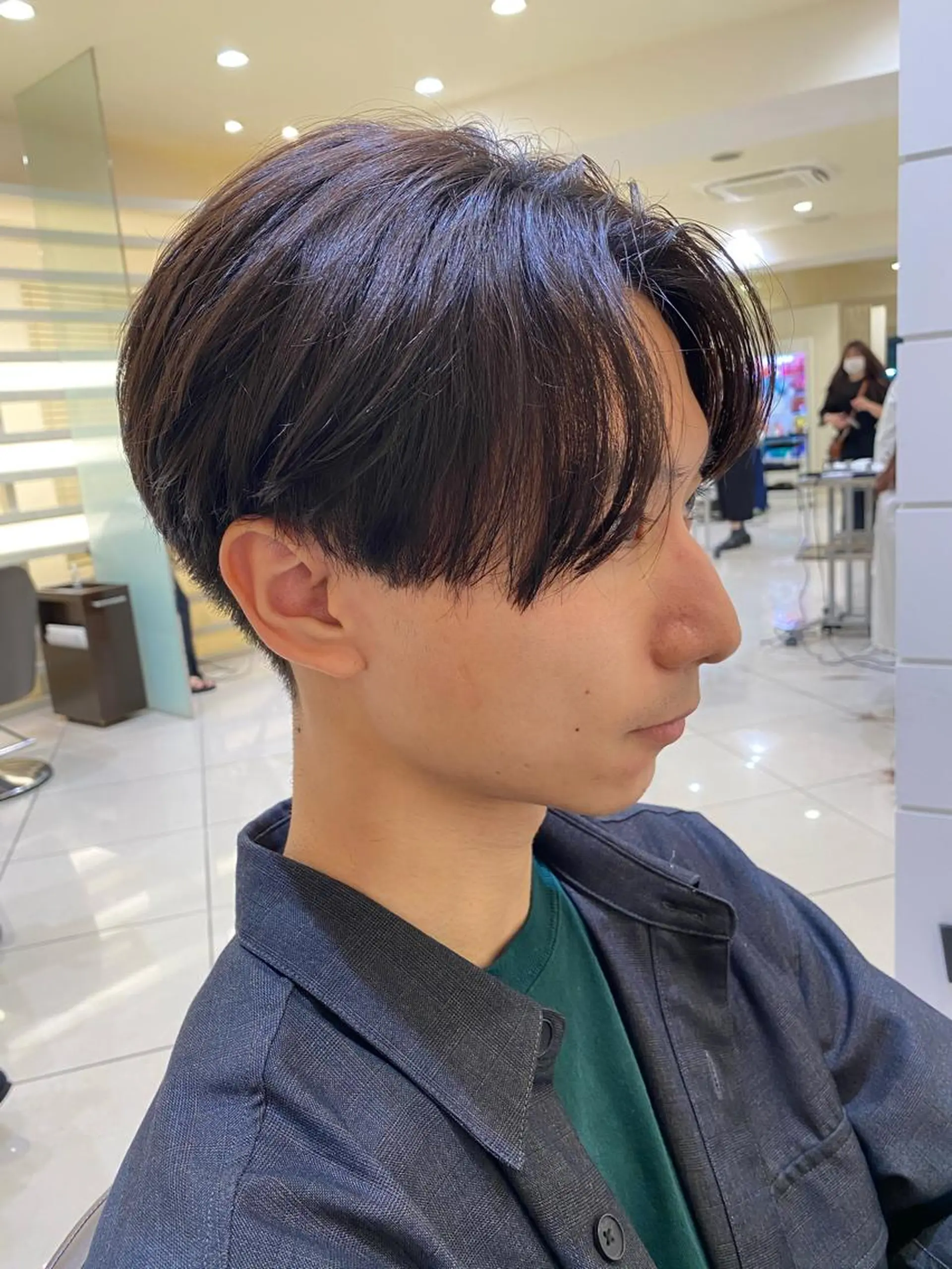 ショート カラー パーマ ヘアアレンジ マツエク・マツパ 💎耳ツボジュエリー ×銀座美容室💎のヘアスタイル