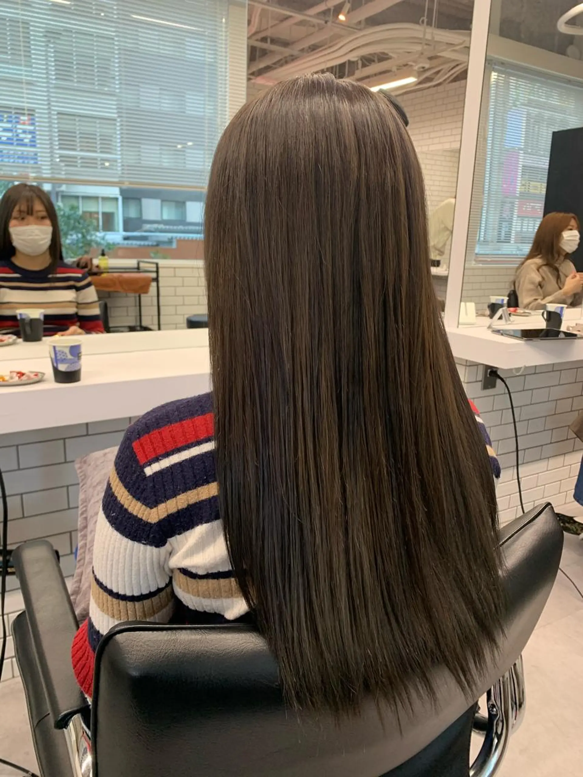 ロング カラー 💎艶髪💎縮毛矯正 /髪質改善/ひかるのヘアスタイル