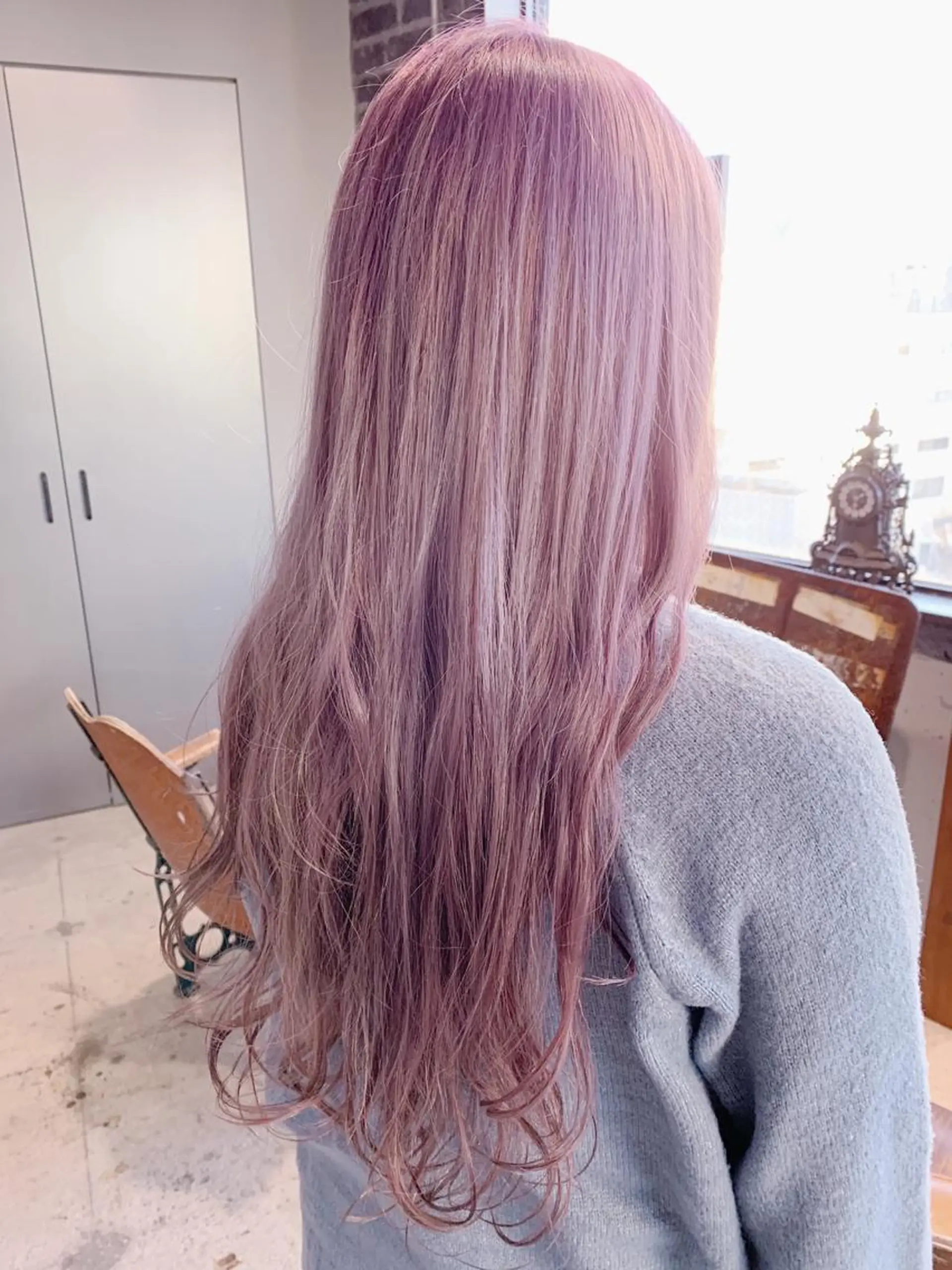 ロング カラー ヘアカラー トリートメント 代表 中島貴志のヘアスタイル