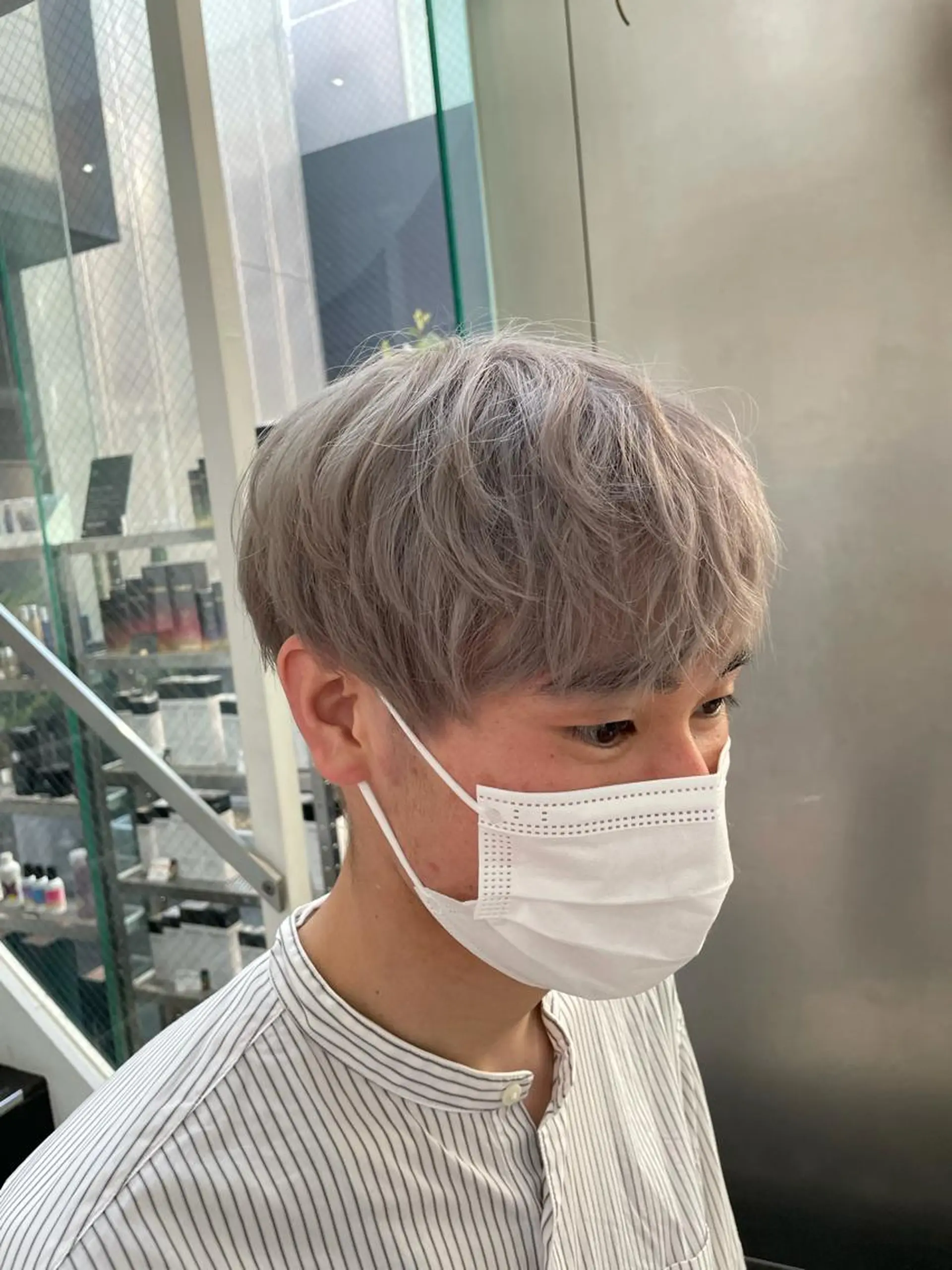 ショート オノ テンタのヘアスタイル