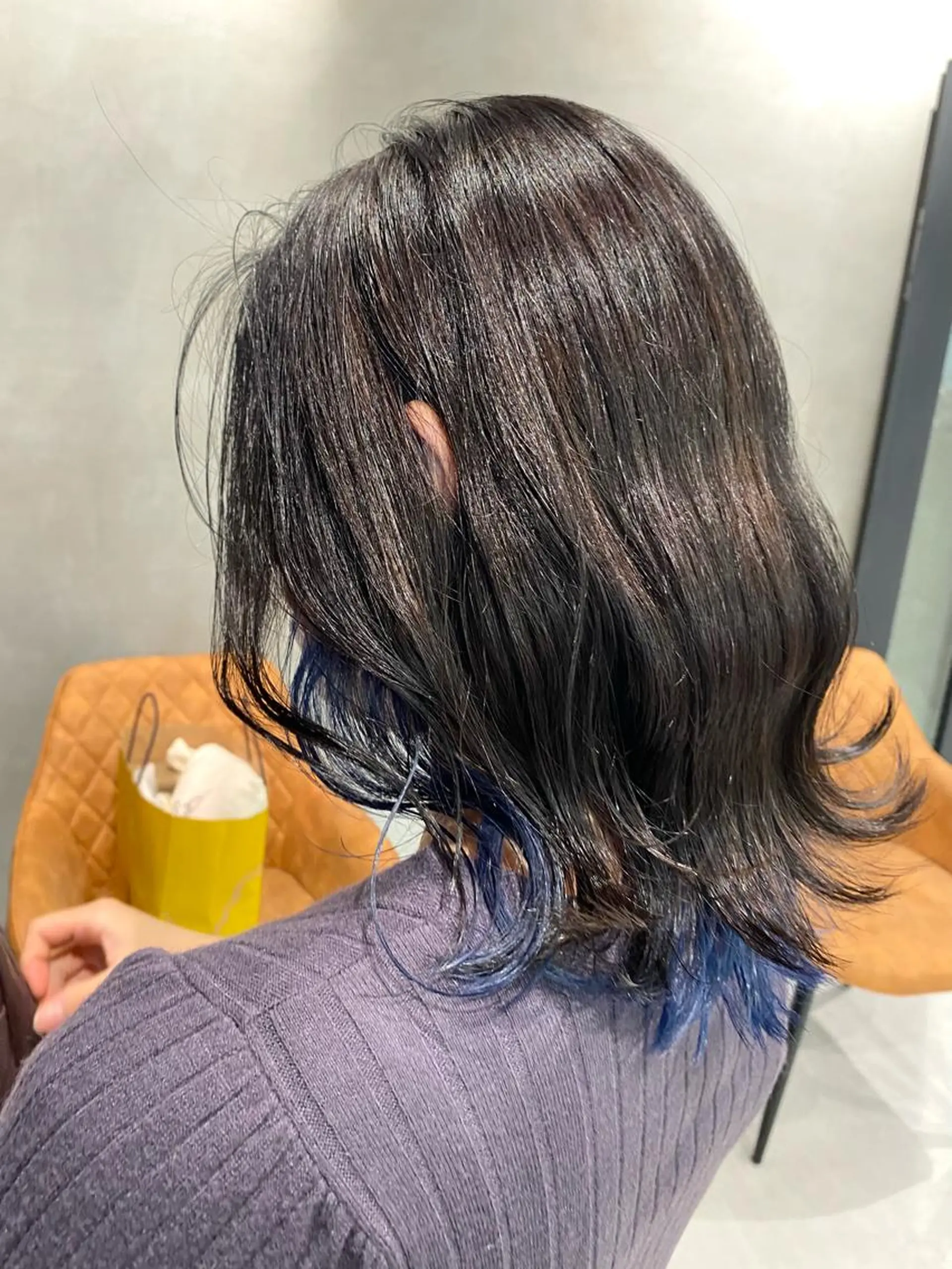 ミディアム カラー カット ヘアカラー トリートメント 【髪質改善】 梅田　聡のヘアスタイル