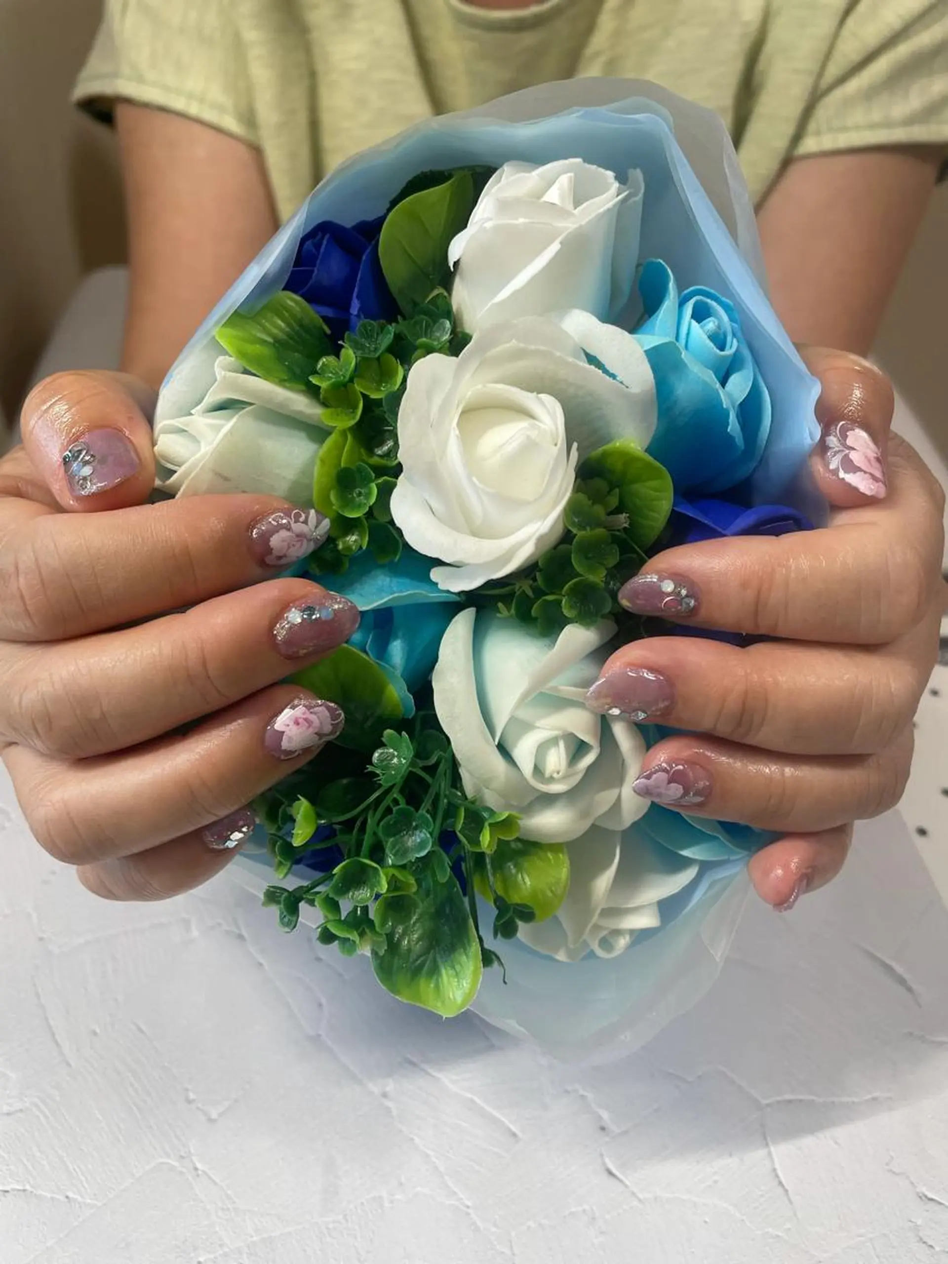 ネイル 持ち込み 奥園 良恵のネイルデザイン