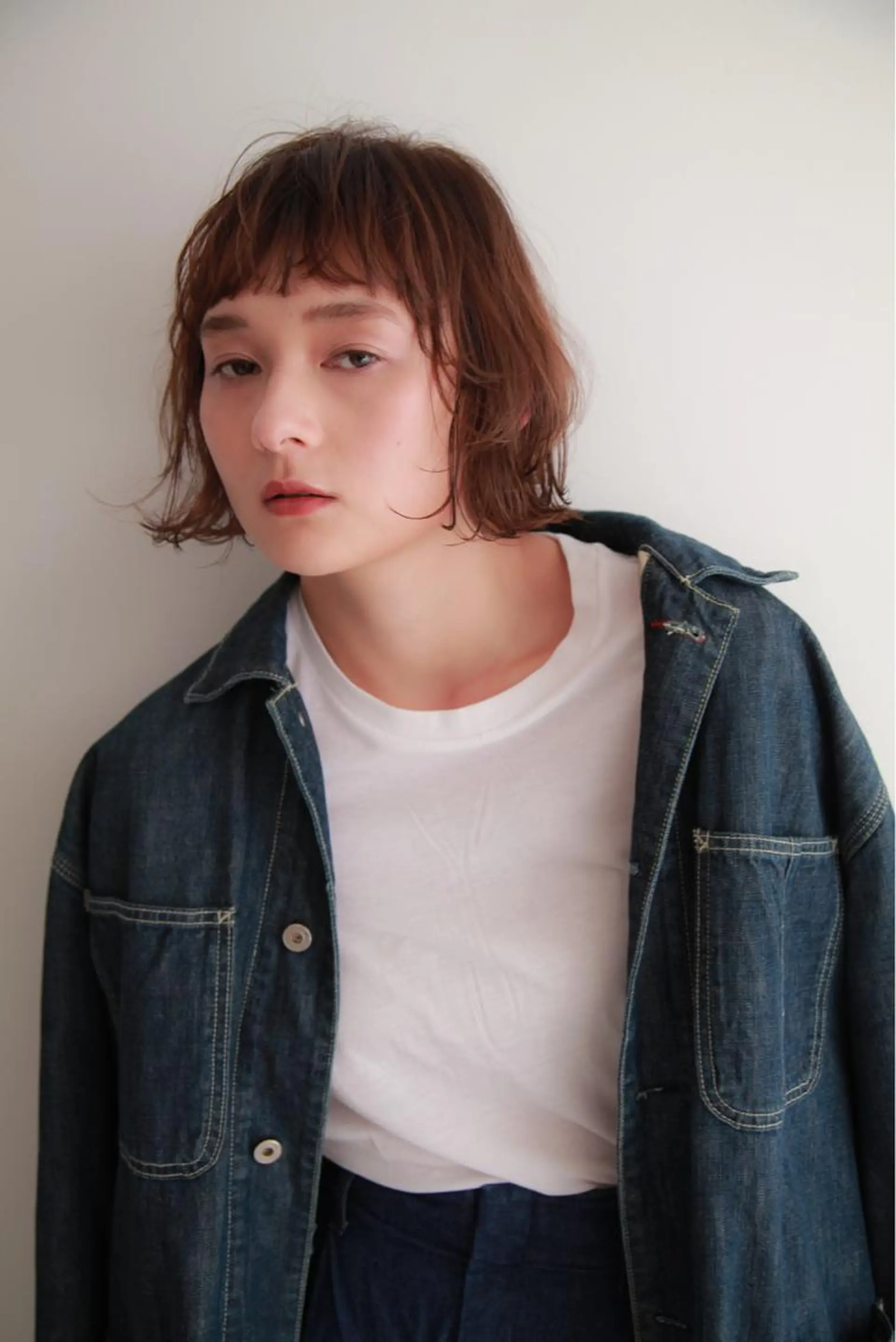 ミディアム パーマ レイヤー,ボブ / 彩未のヘアスタイル