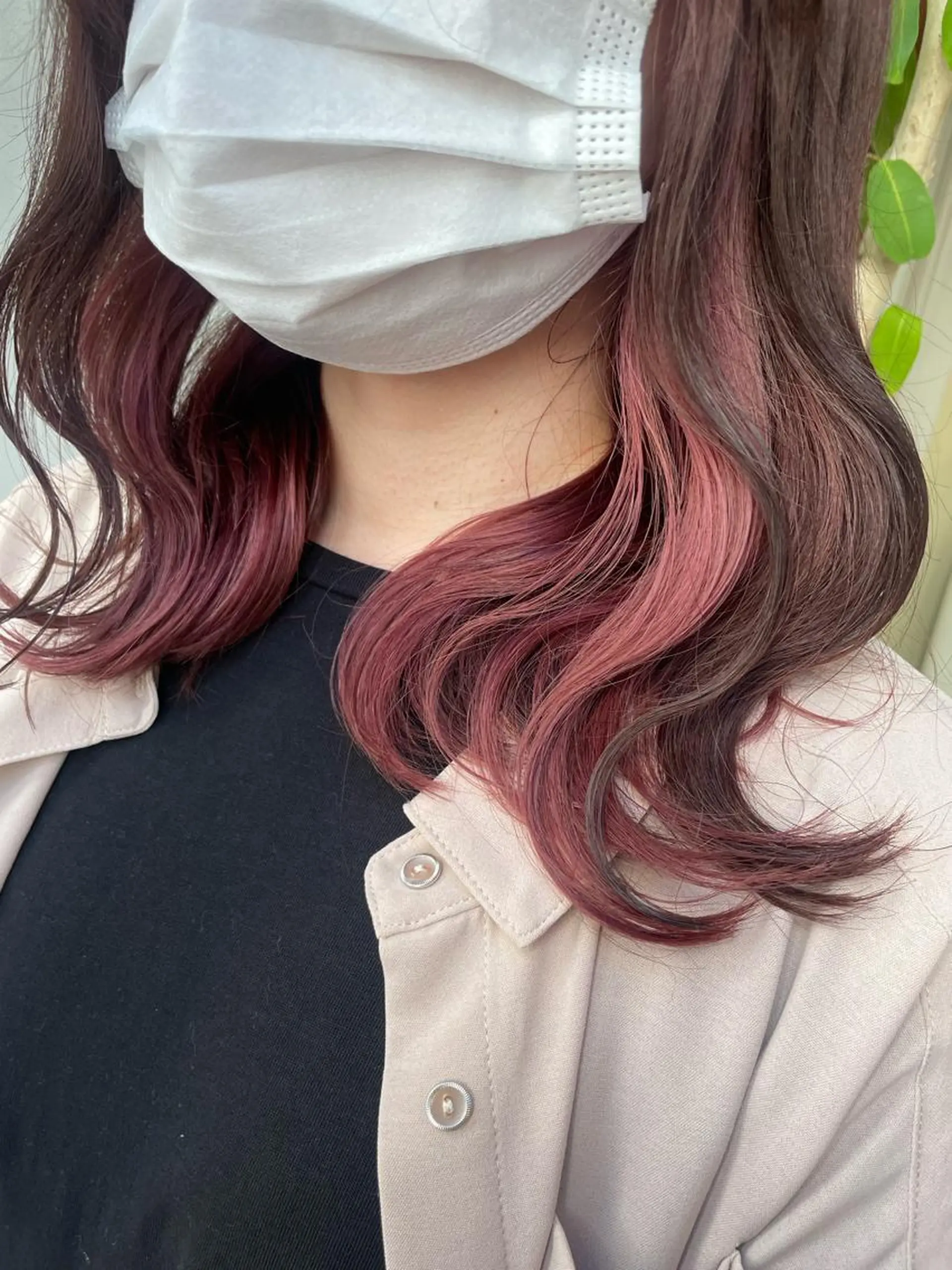 ミディアム カラー インナーカラー ヘアカラー トリートメント 🫧ハイトーン/ ブリーチ🫧白石航汰のヘアスタイル