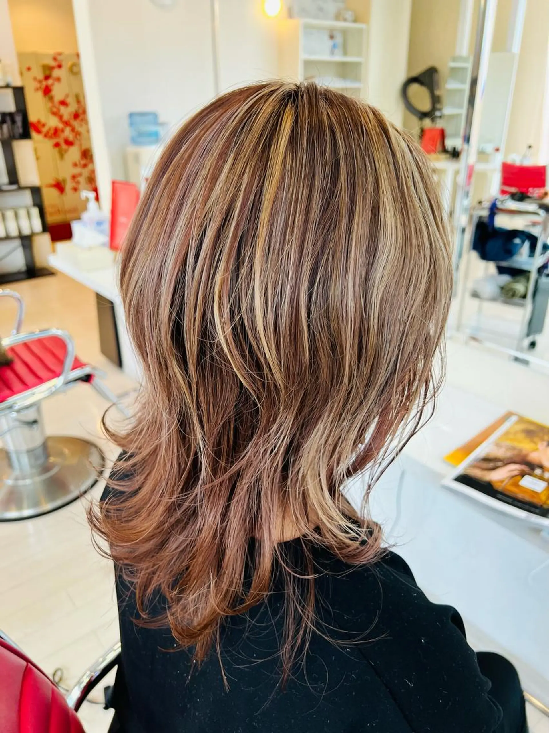 ミディアム カット ヘアカラー トリートメント PazRood 山下のヘアスタイル