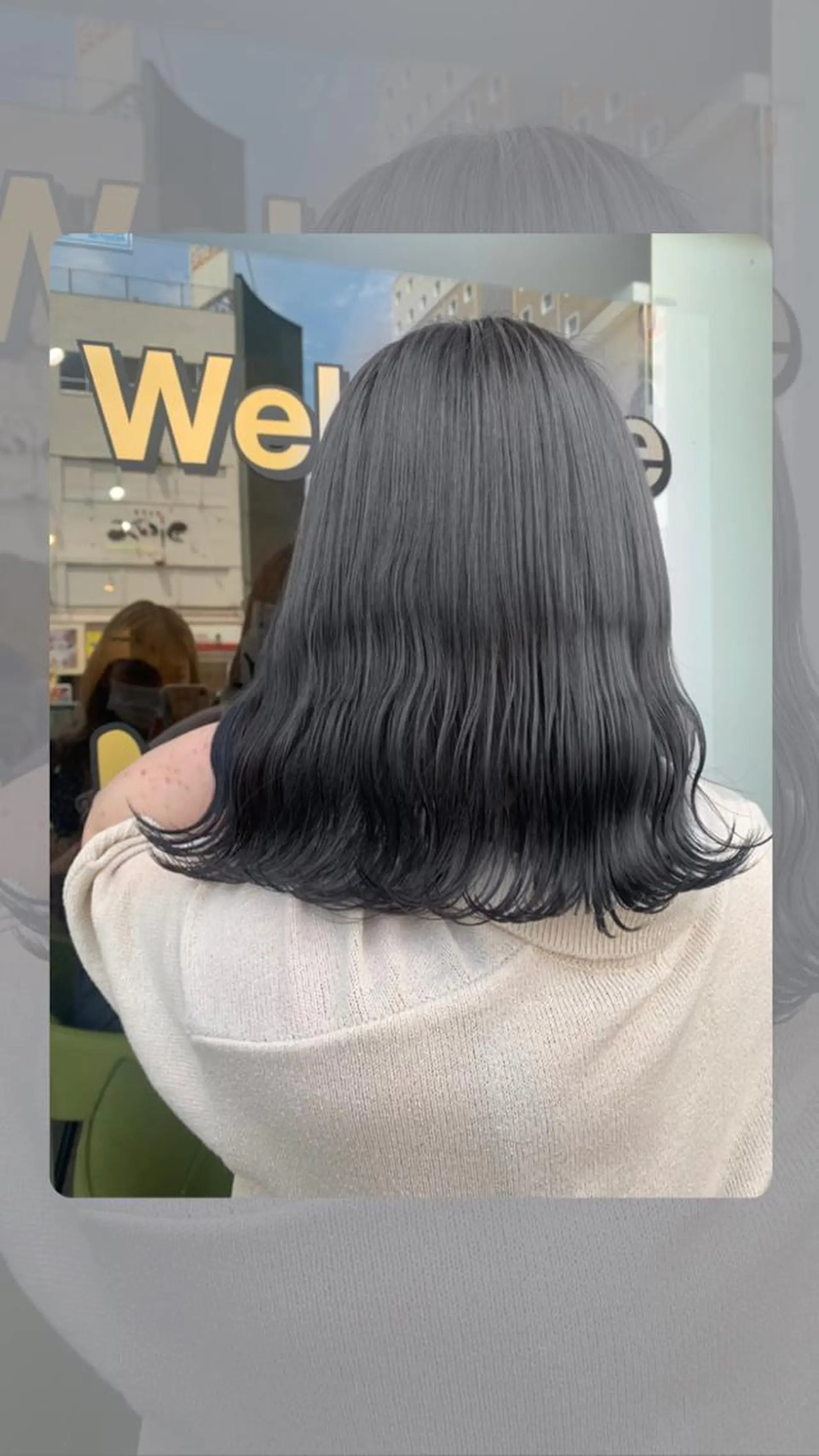 ミディアム カラー パーマ ヘアアレンジ メンズ キッズ ネイル マツエク・マツパ アイブロウ 🤍韓国風レイヤー/ 艶髪🤍鳥越美羽のヘアスタイル