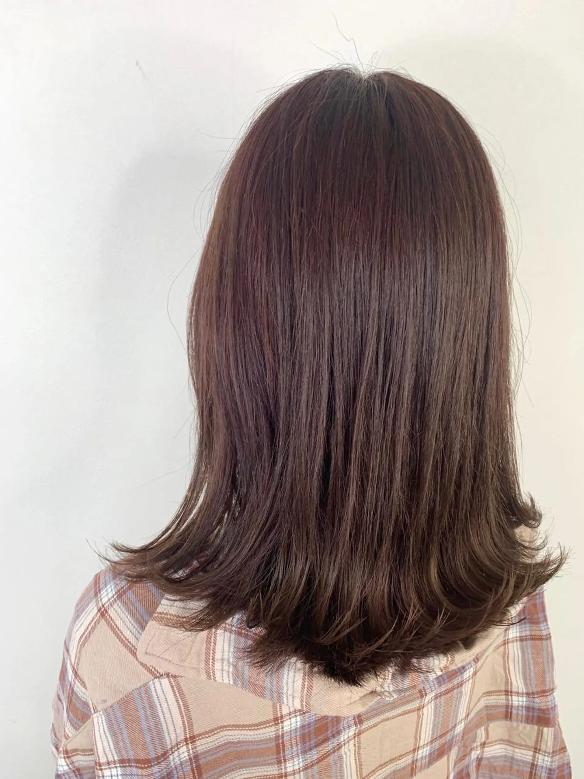 ミディアム カラー カット ヘアカラー 酸性ストレート/ブリ ーチなし/中村 匠のヘアスタイル