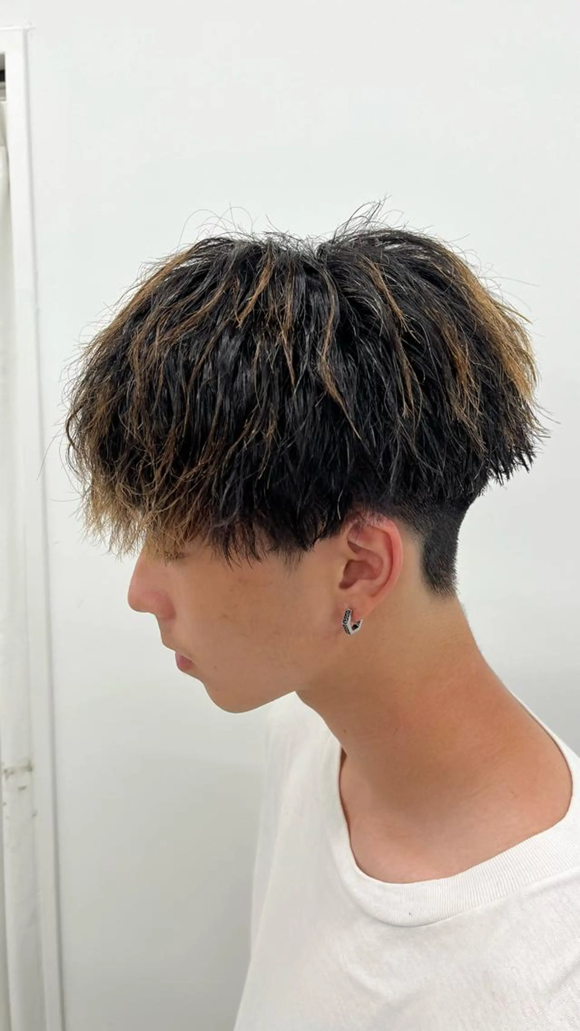 ショート パーマ メンズ 🏆メンズヘア特化 🥇代表りんぺーのヘアスタイル