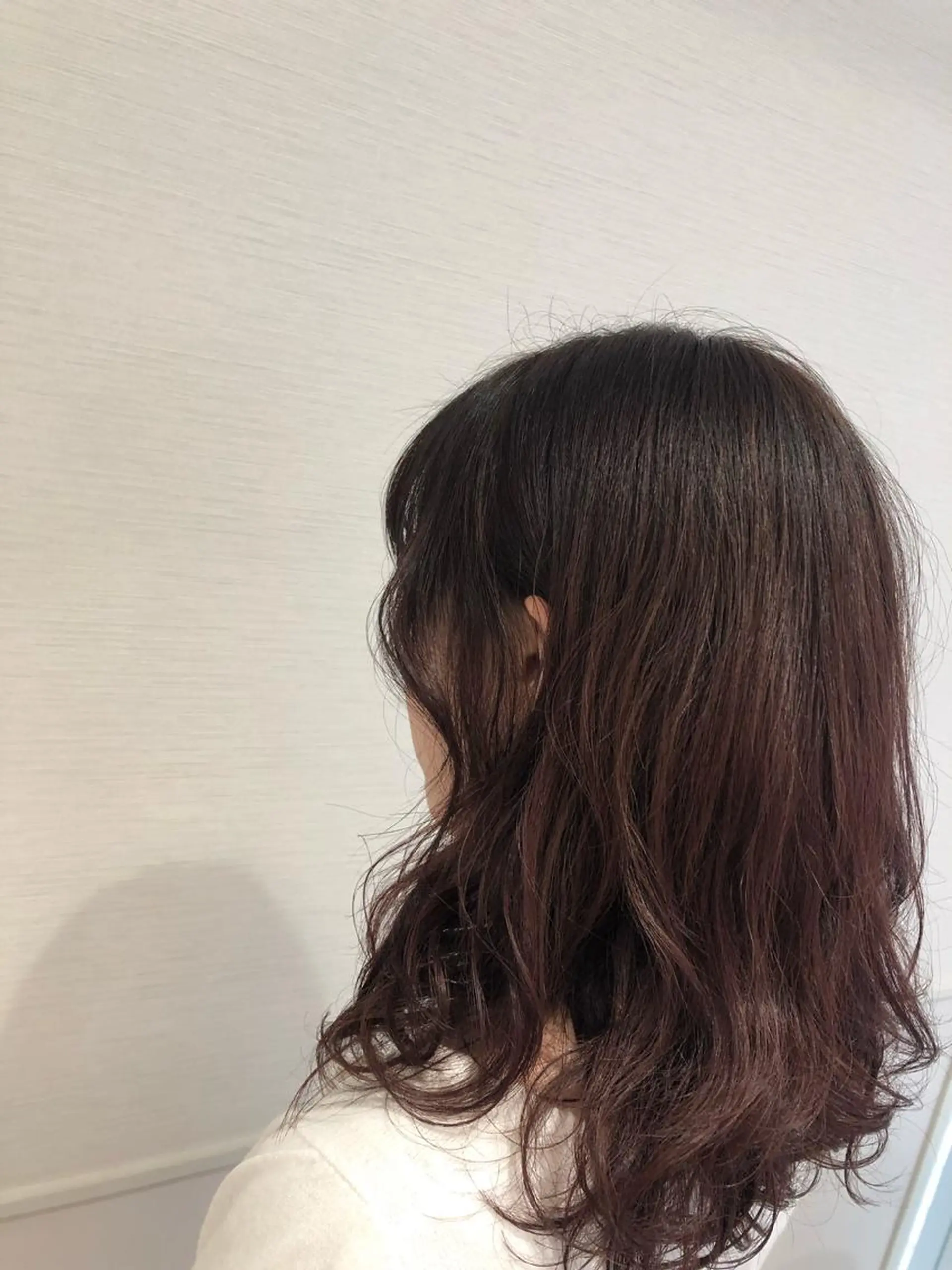セミロング 田中 瑞妃のヘアスタイル
