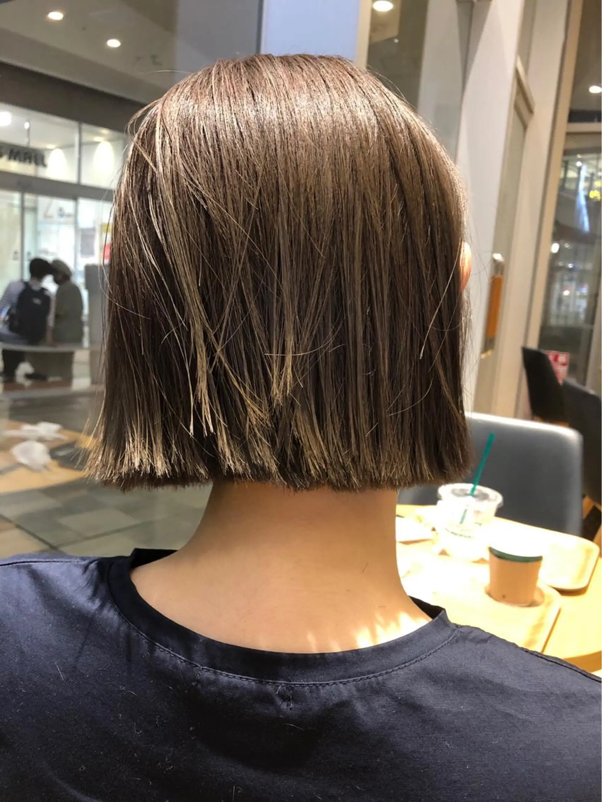 ショート ショートボブ ボブ ショートヘア 外ハネヘア 韓国美容室出身 🌹Sana/梅田のヘアスタイル