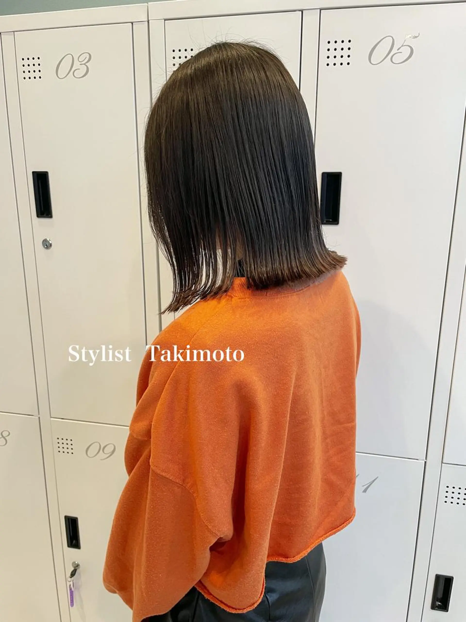 ミディアム ボブ 髪質改善 韓国風ヘア 縮毛矯正 トリートメント カラー得意【梅田】 瀧本友梨乃のヘアスタイル