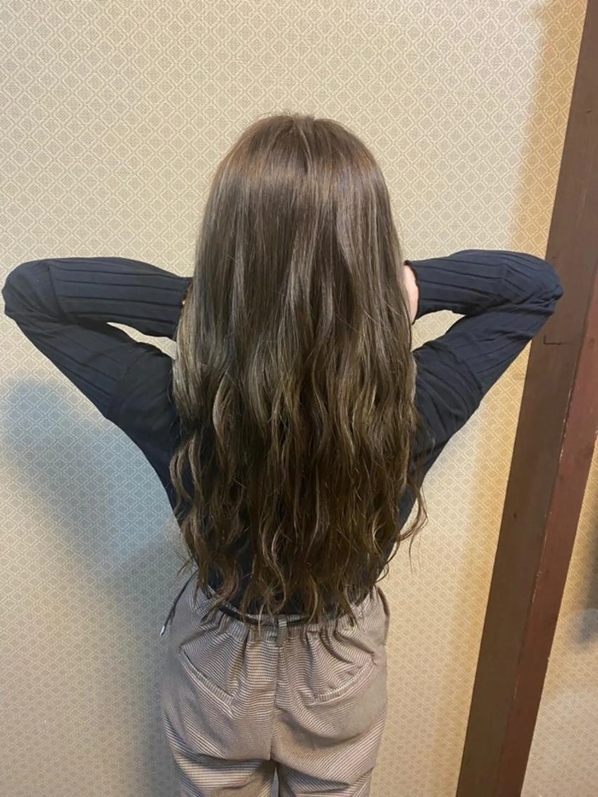 ロング カラー 1ｍｍまでこだわる レイヤー🫧若葉🪞のヘアスタイル