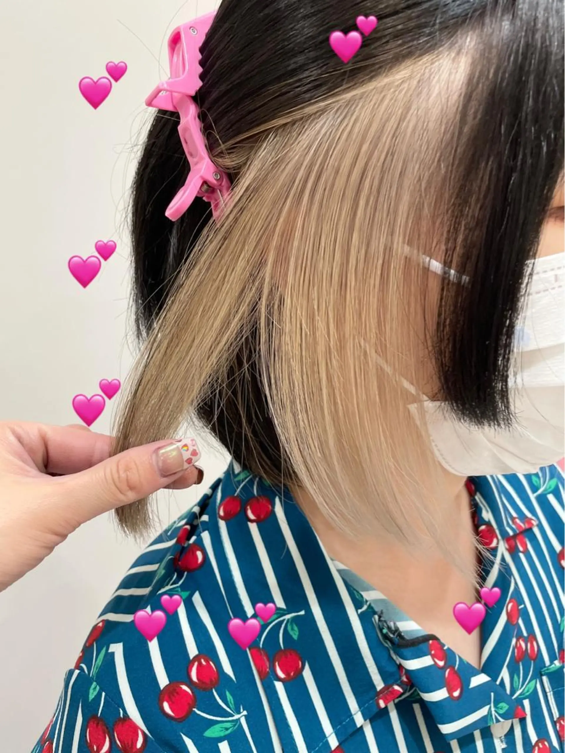 ショート カラー インナーカラー 新宿駅近♡個室 ♡関口三都季🌜のヘアスタイル