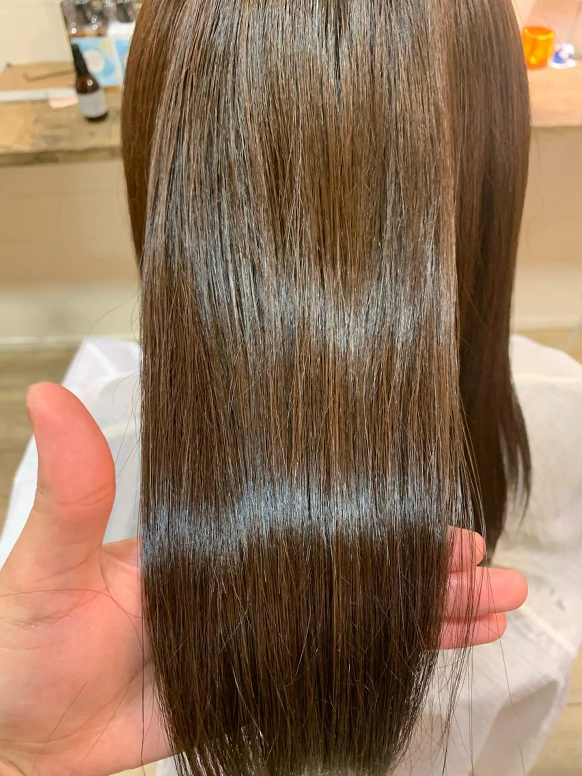 ミディアム 井上 涼花のヘアスタイル