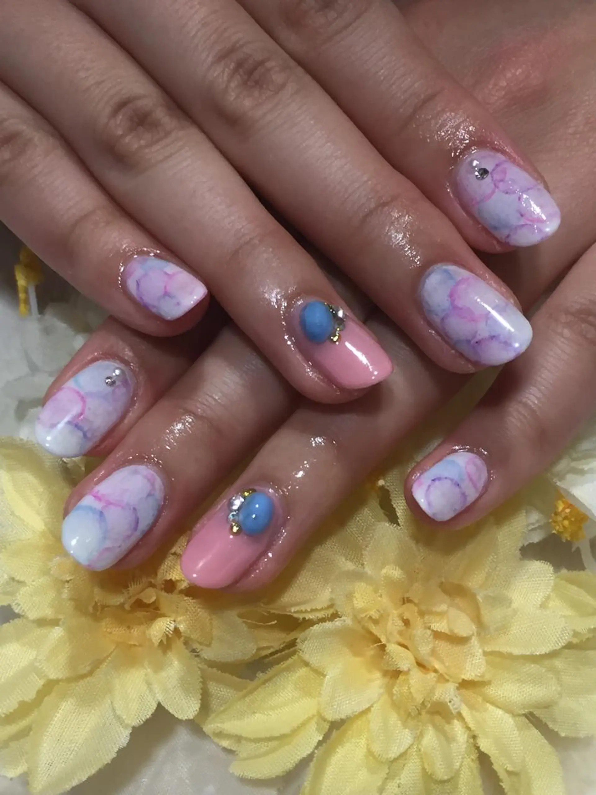 ネイル Sympa 𝓜iwako🐰ᩚのネイルデザイン