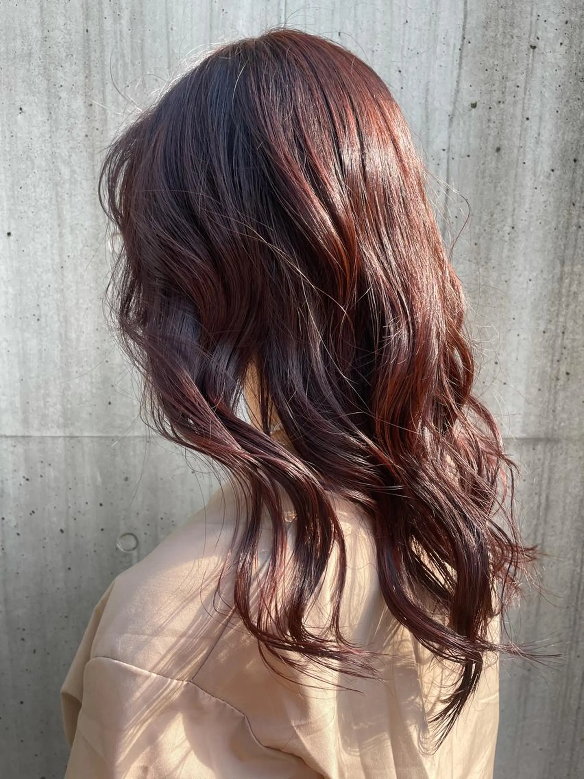 ロング カラー パーマ ☀️海外レイヤー 🇺🇸/ヒナコのヘアスタイル