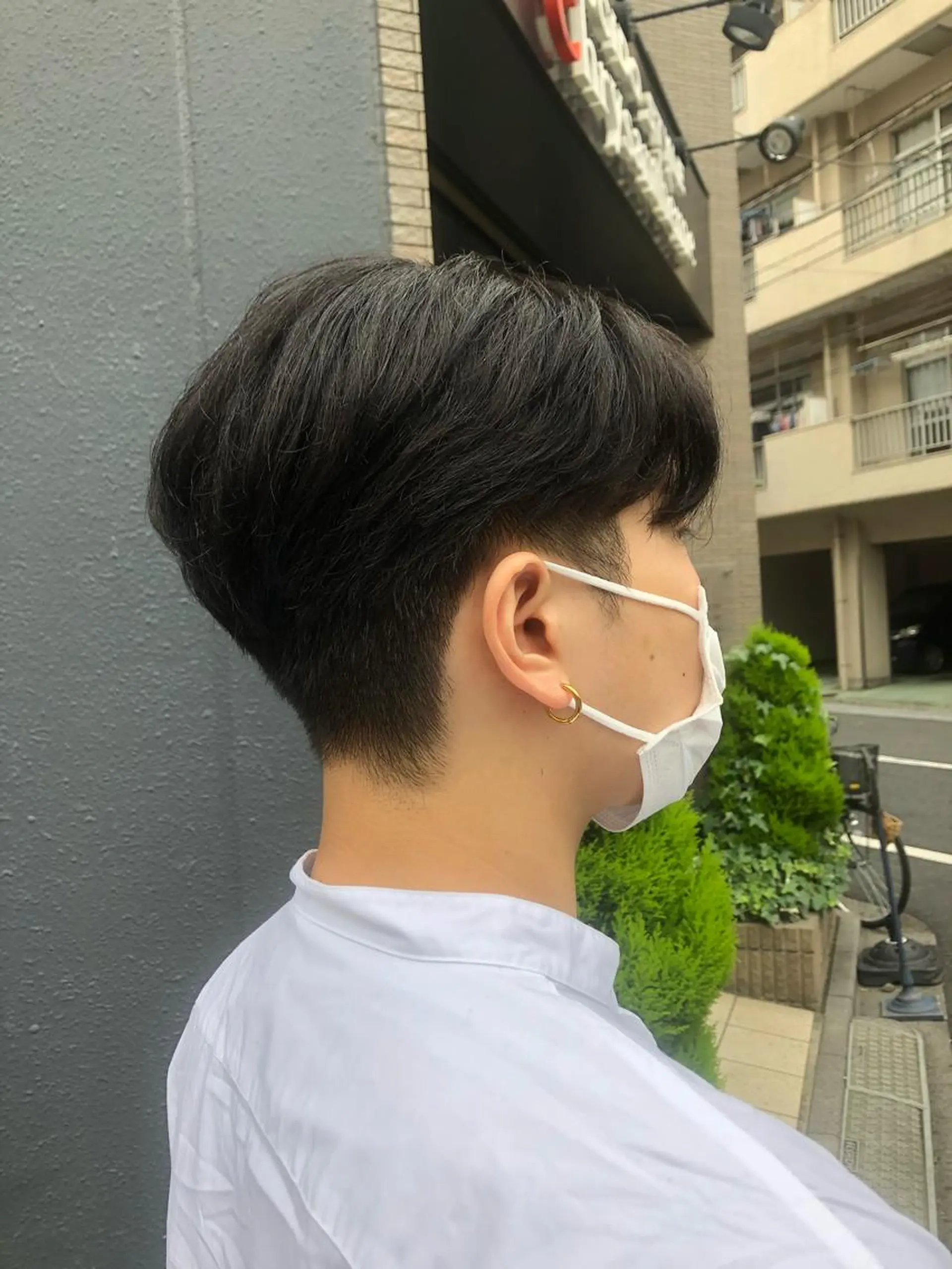 ショート メンズパーマ、カラー 大募集村上莉奈のヘアスタイル