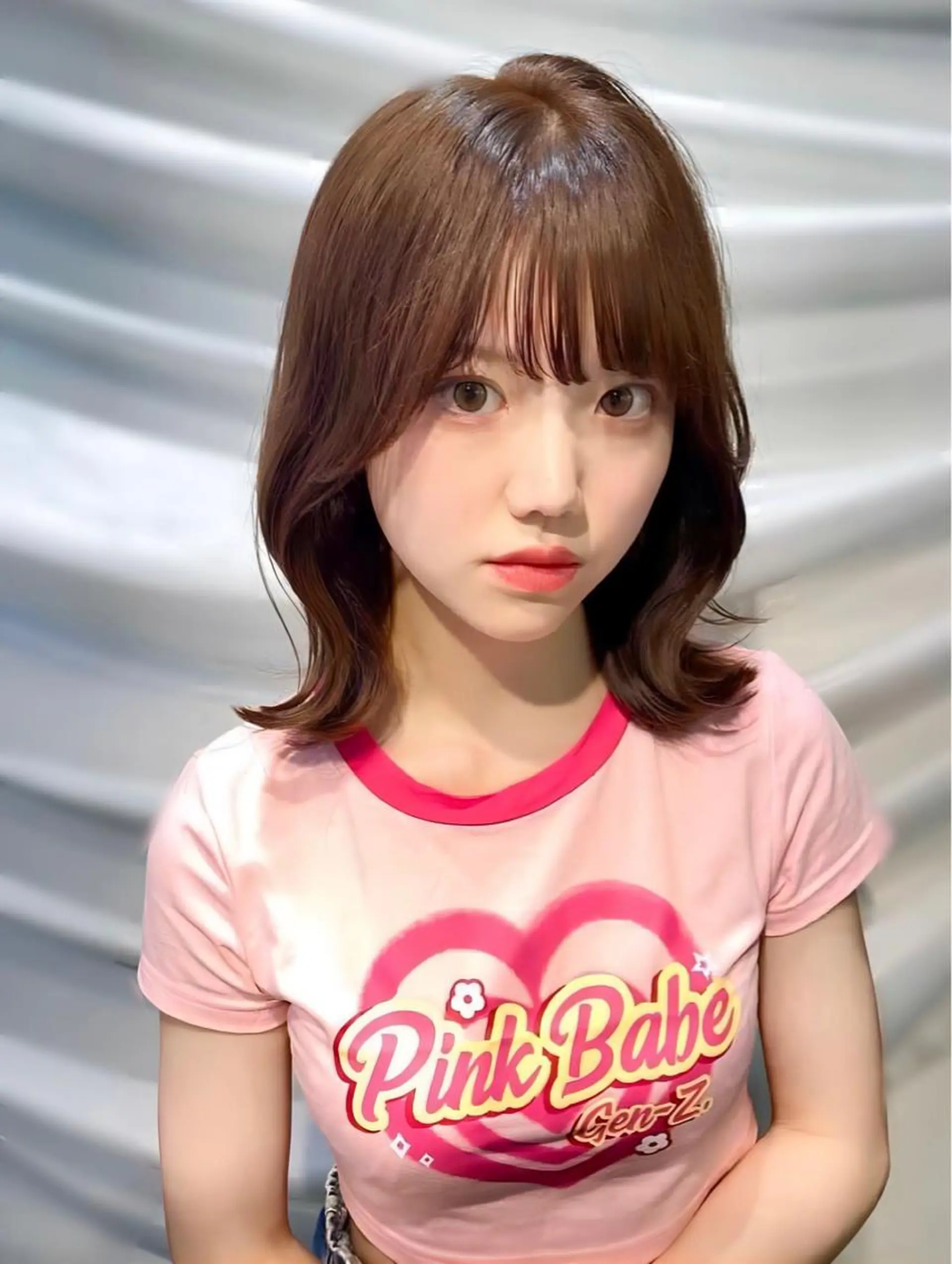 ミディアム カット ヘアカラー トリートメント 渋谷韓国レイヤー /SAYAKA🩶ᩚのヘアスタイル