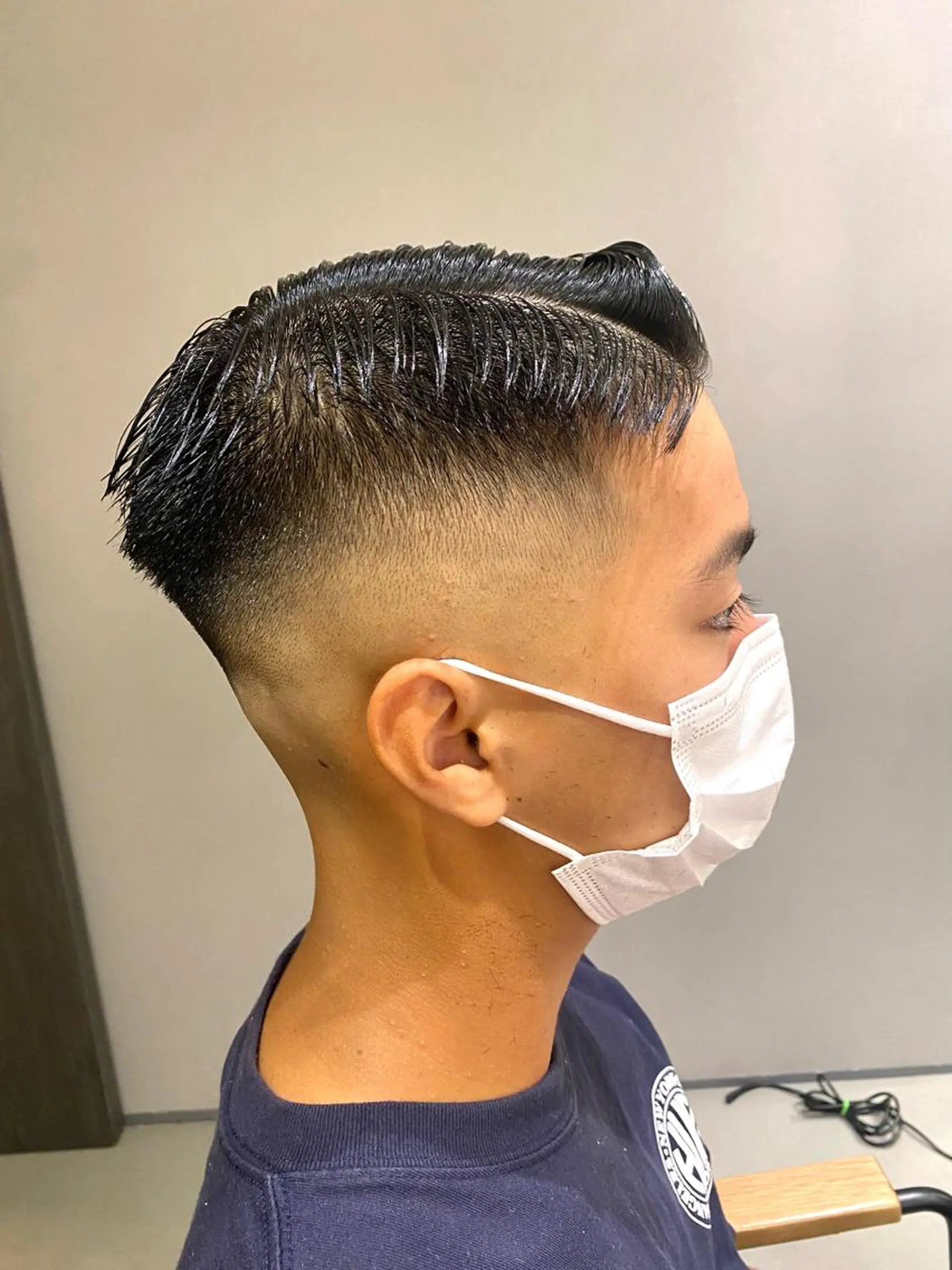 ショート メンズ unopulir 景山　凌のヘアスタイル