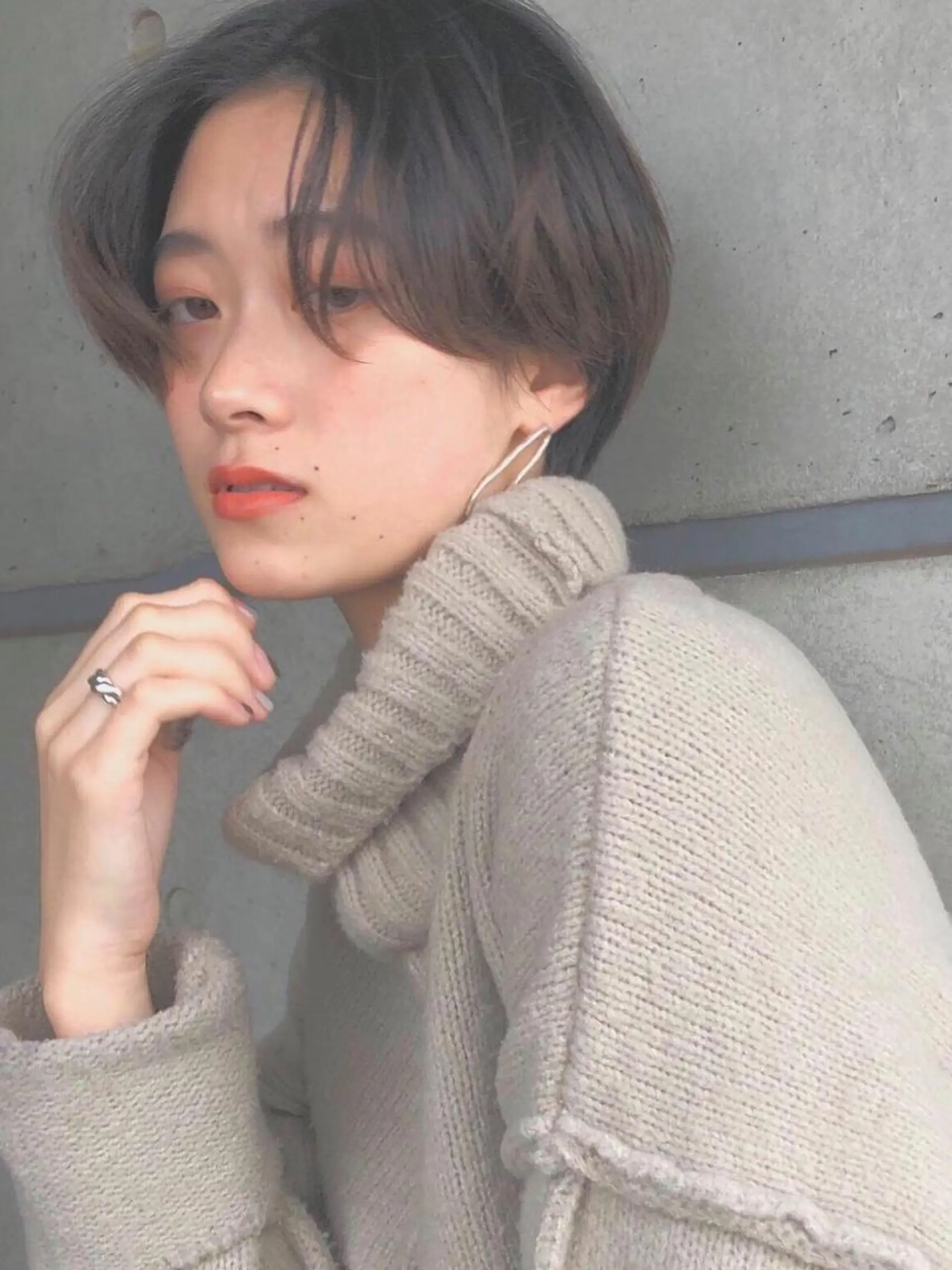 ショート カラー パーマ ヘアカラー ヘッドスパ 🍊千葉 未来🍊店長のヘアスタイル