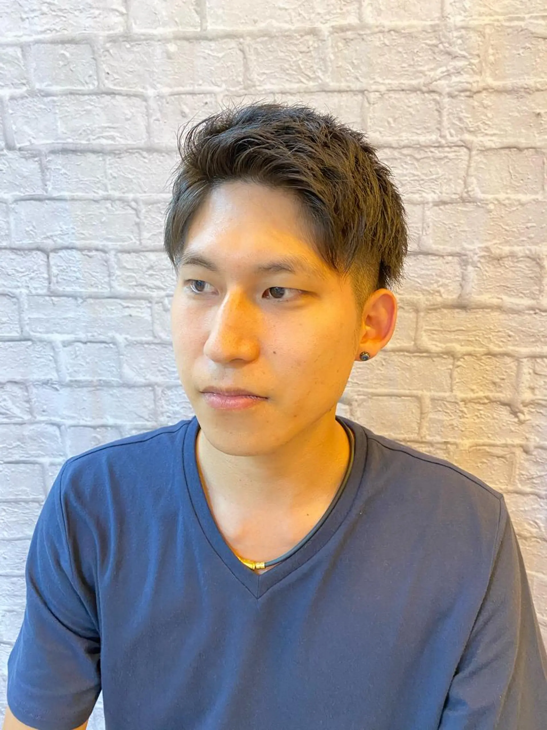 ショート パーマ メンズ カット 【メンズカット】 黒田美穂のヘアスタイル