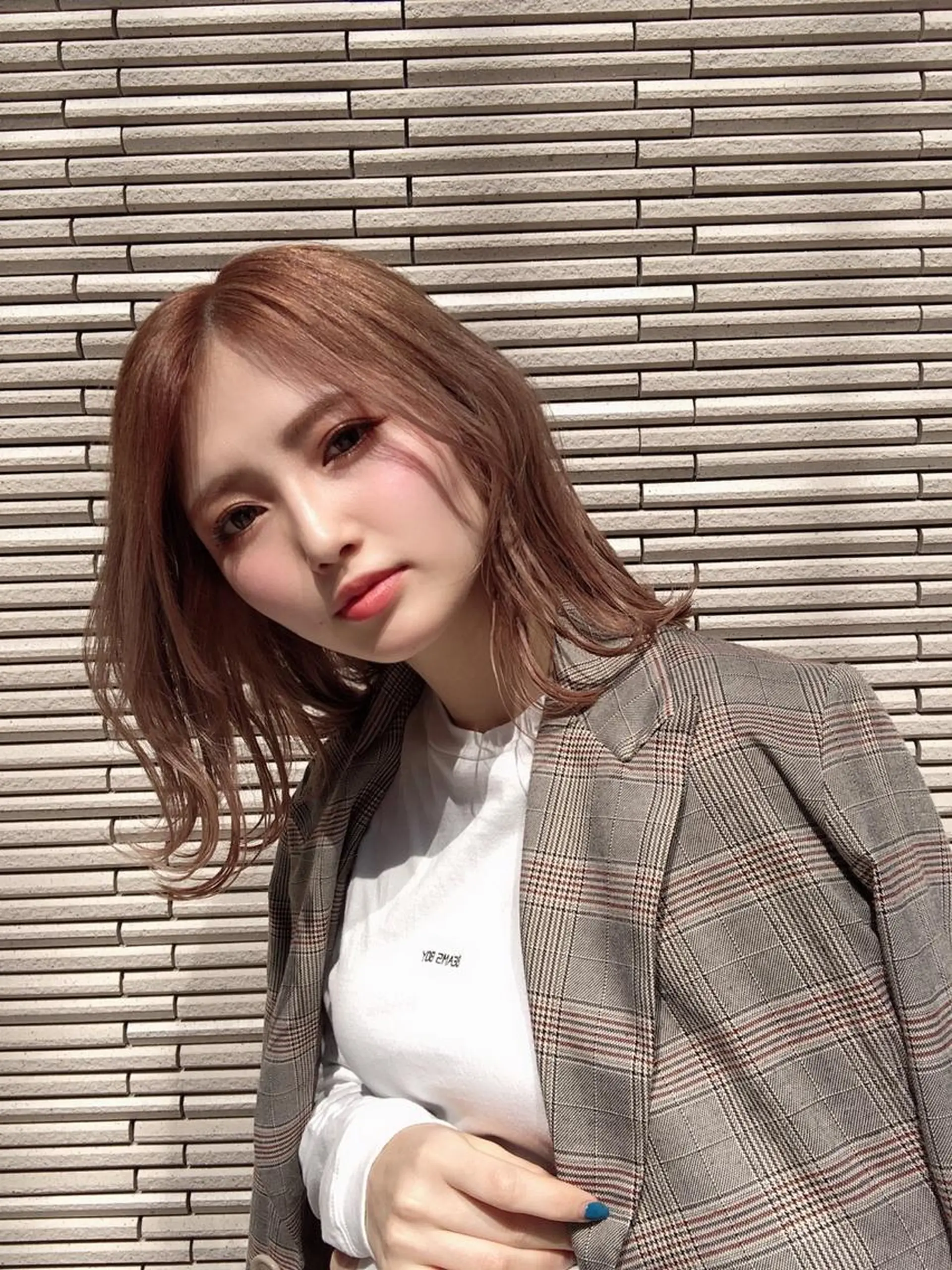 ミディアム カラー 16日~benji 福間店です　長木のヘアスタイル