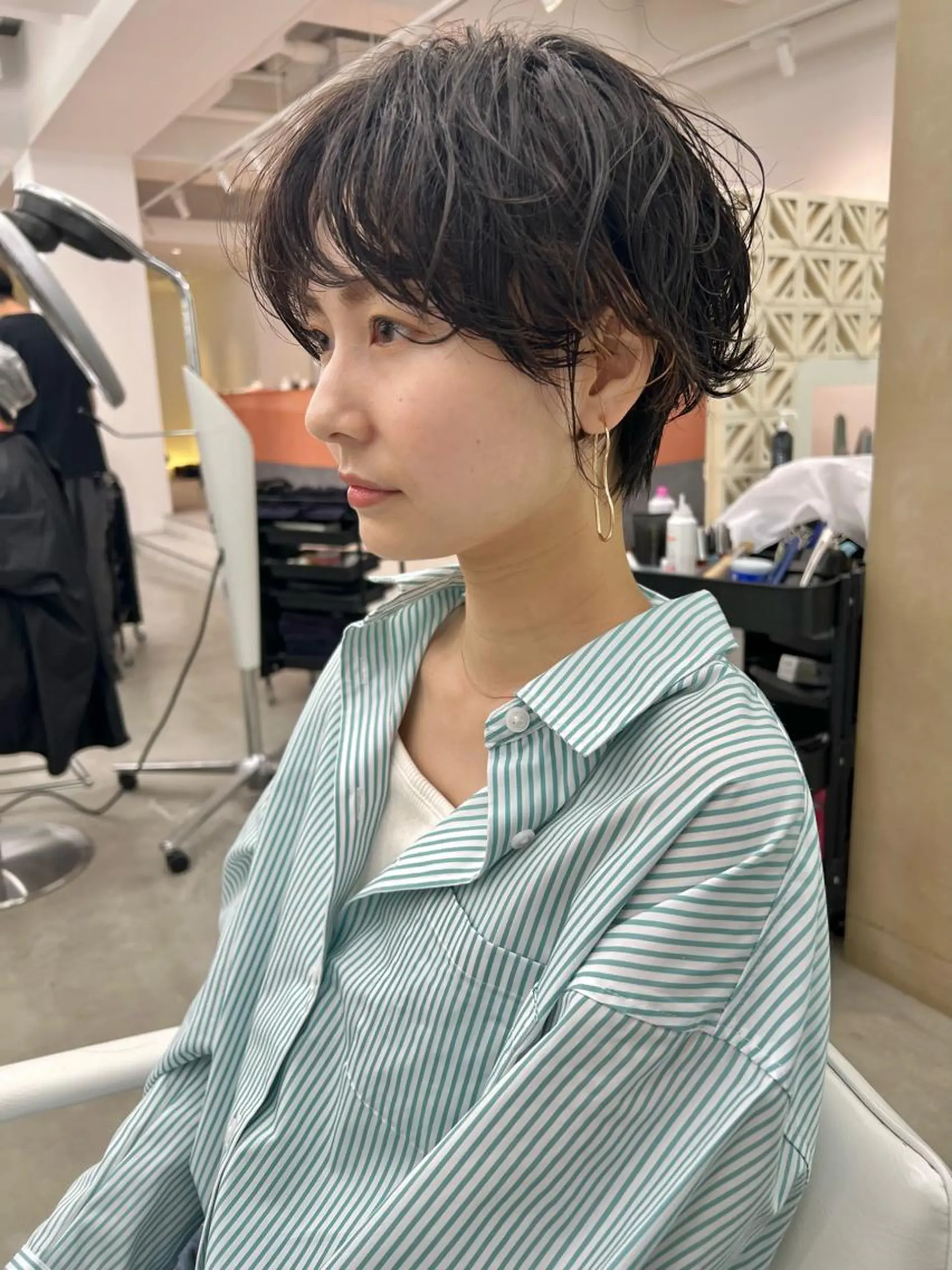 ショート 堀井 菜月のヘアスタイル
