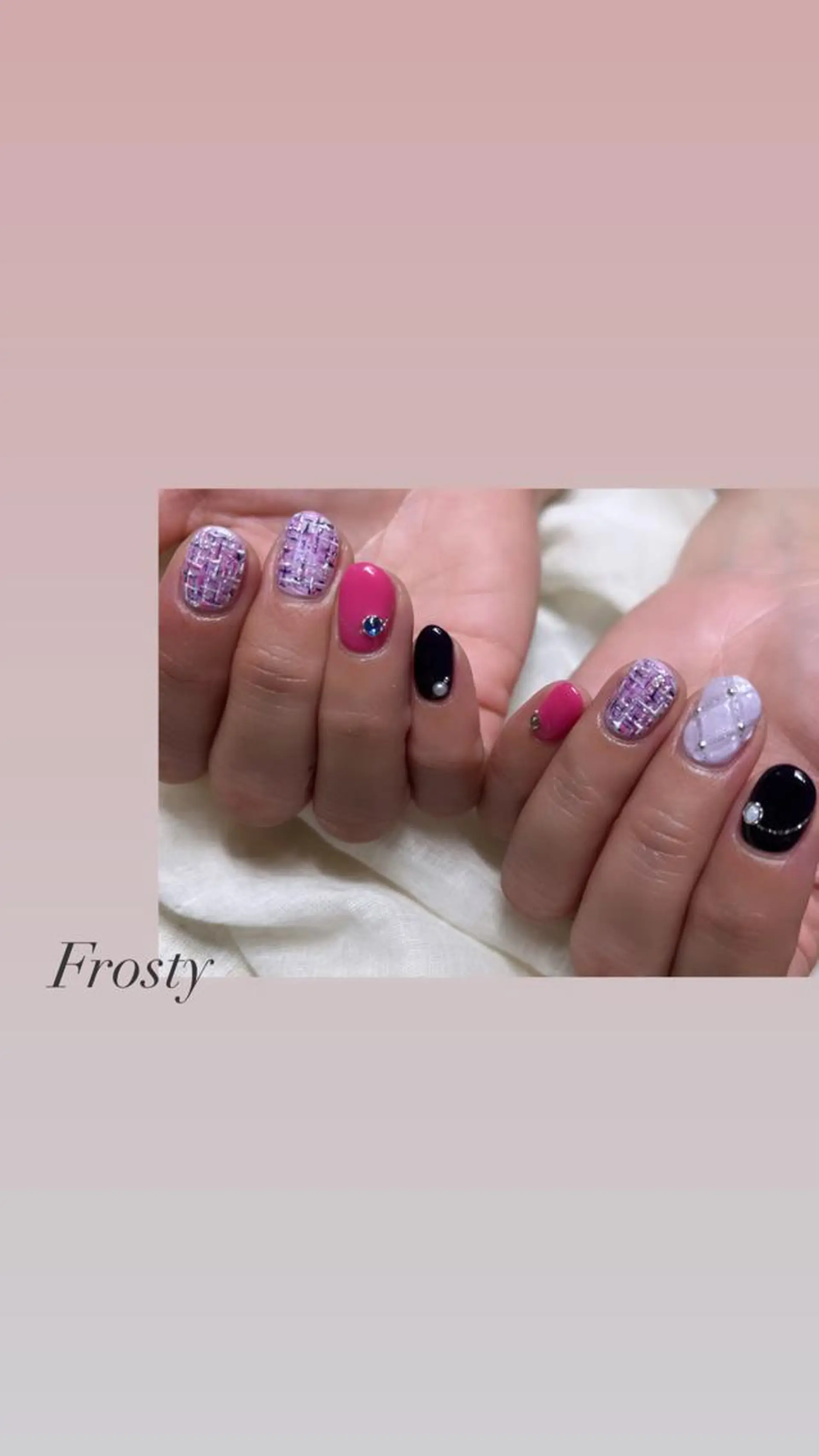 ネイル アートネイル Mys. 松本結衣のネイルデザイン