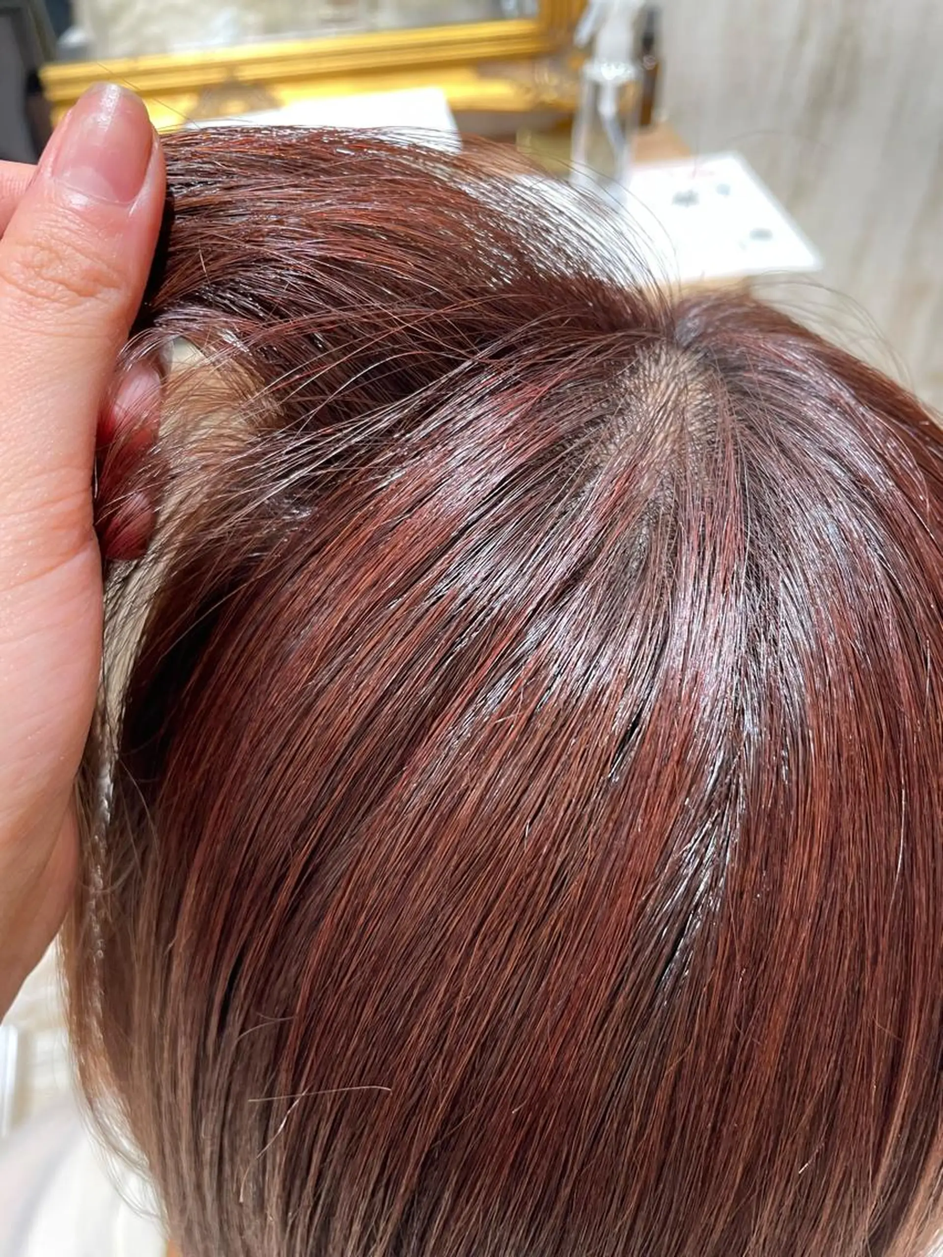 カラー ピンクカラー 小野 明日香のヘアスタイル