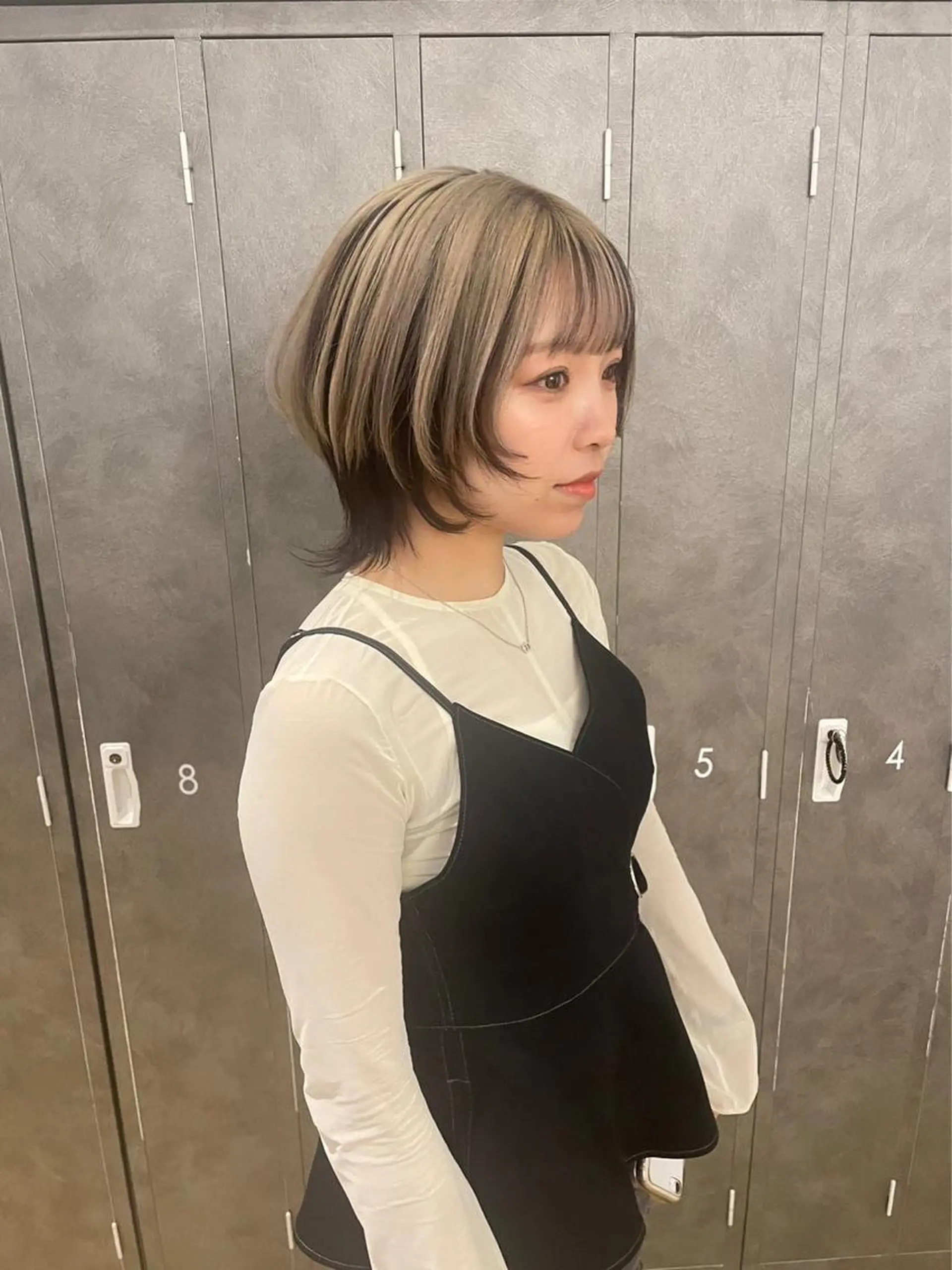 ショート 岸本 理希のヘアスタイル