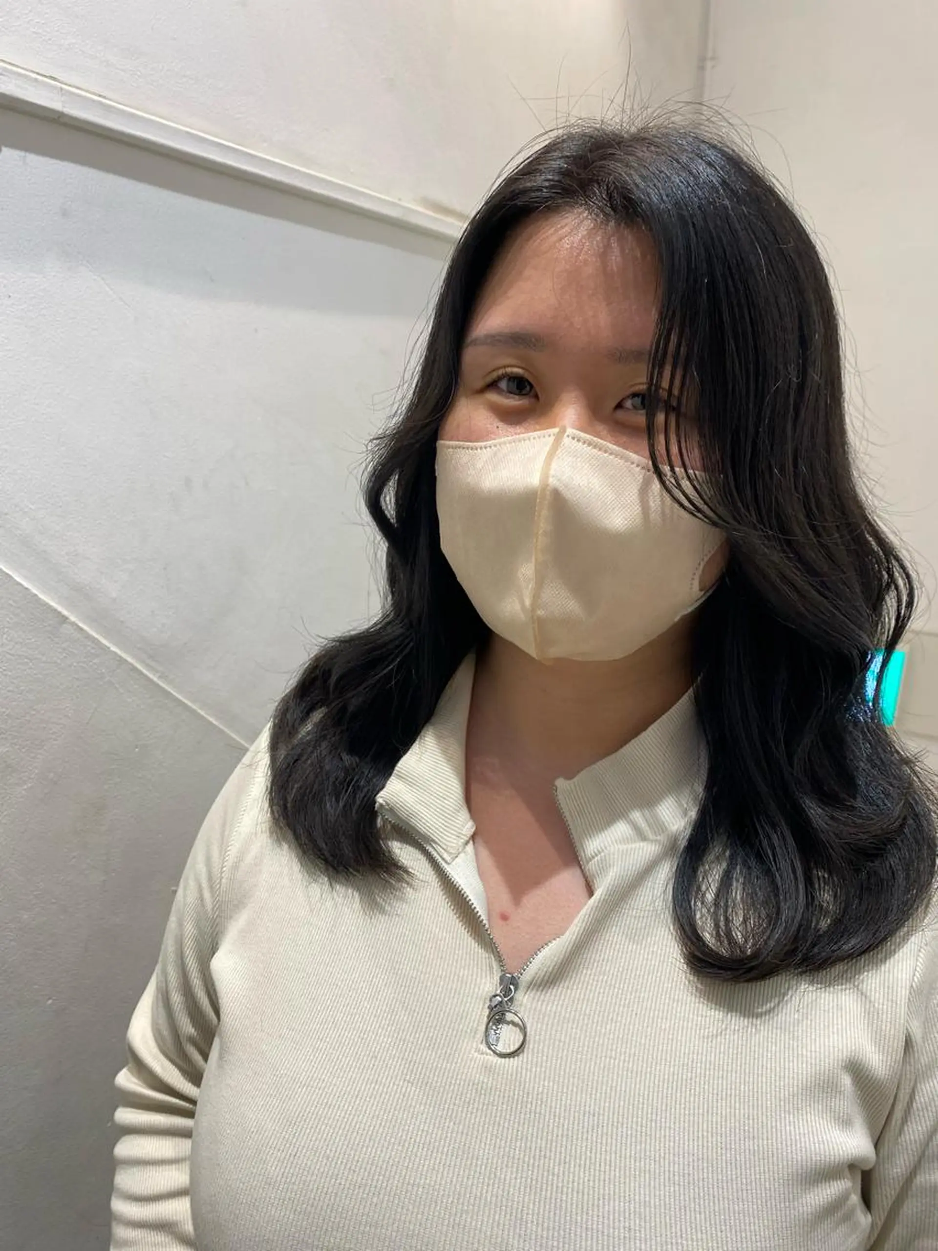 セミロング ✨くびれスタイル✨️ 戸嶋穂乃香のヘアスタイル