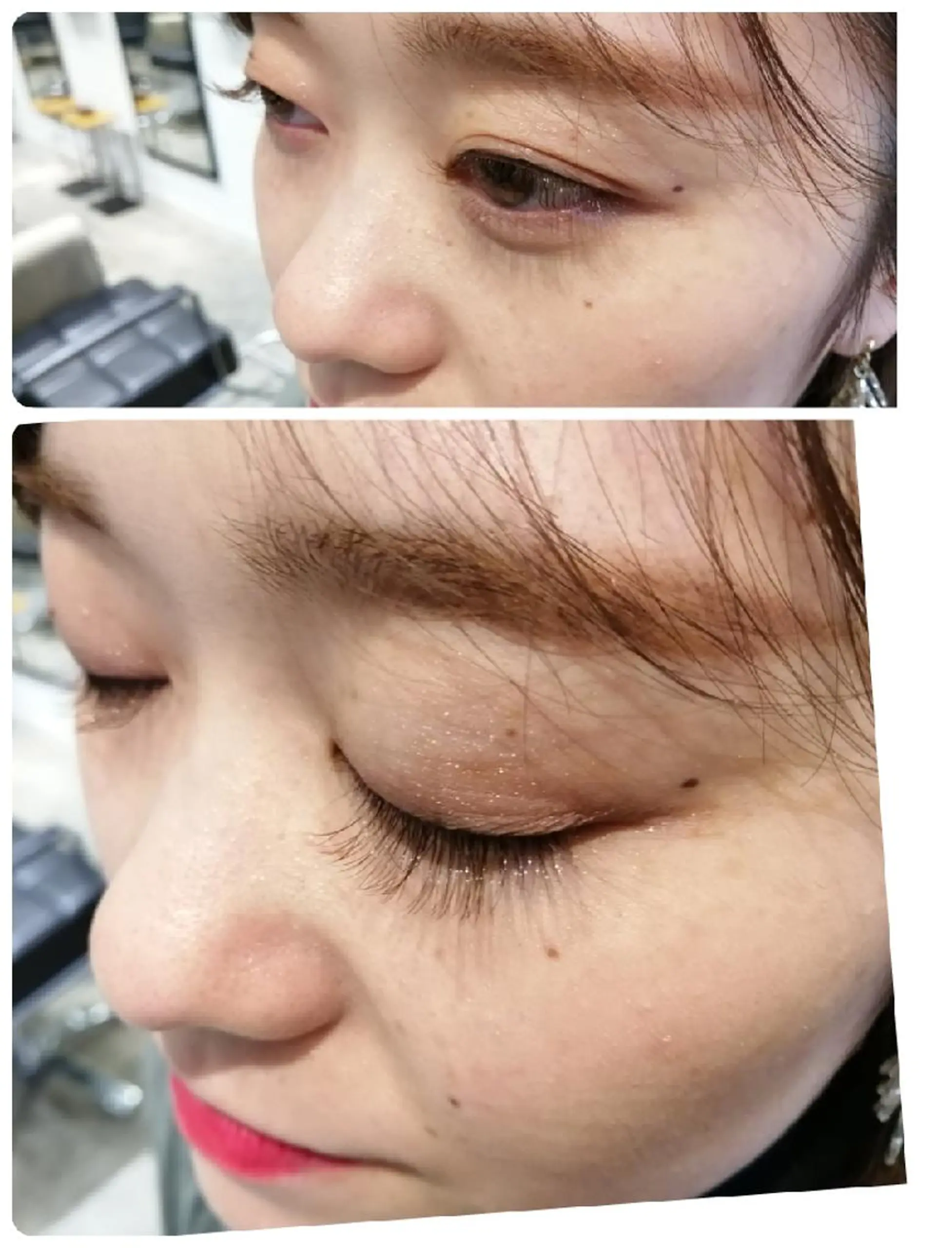 マツエク・マツパ カラーマツエク キュート 眉毛サロン 　森田江里子の眉毛・アイブロウイメージ