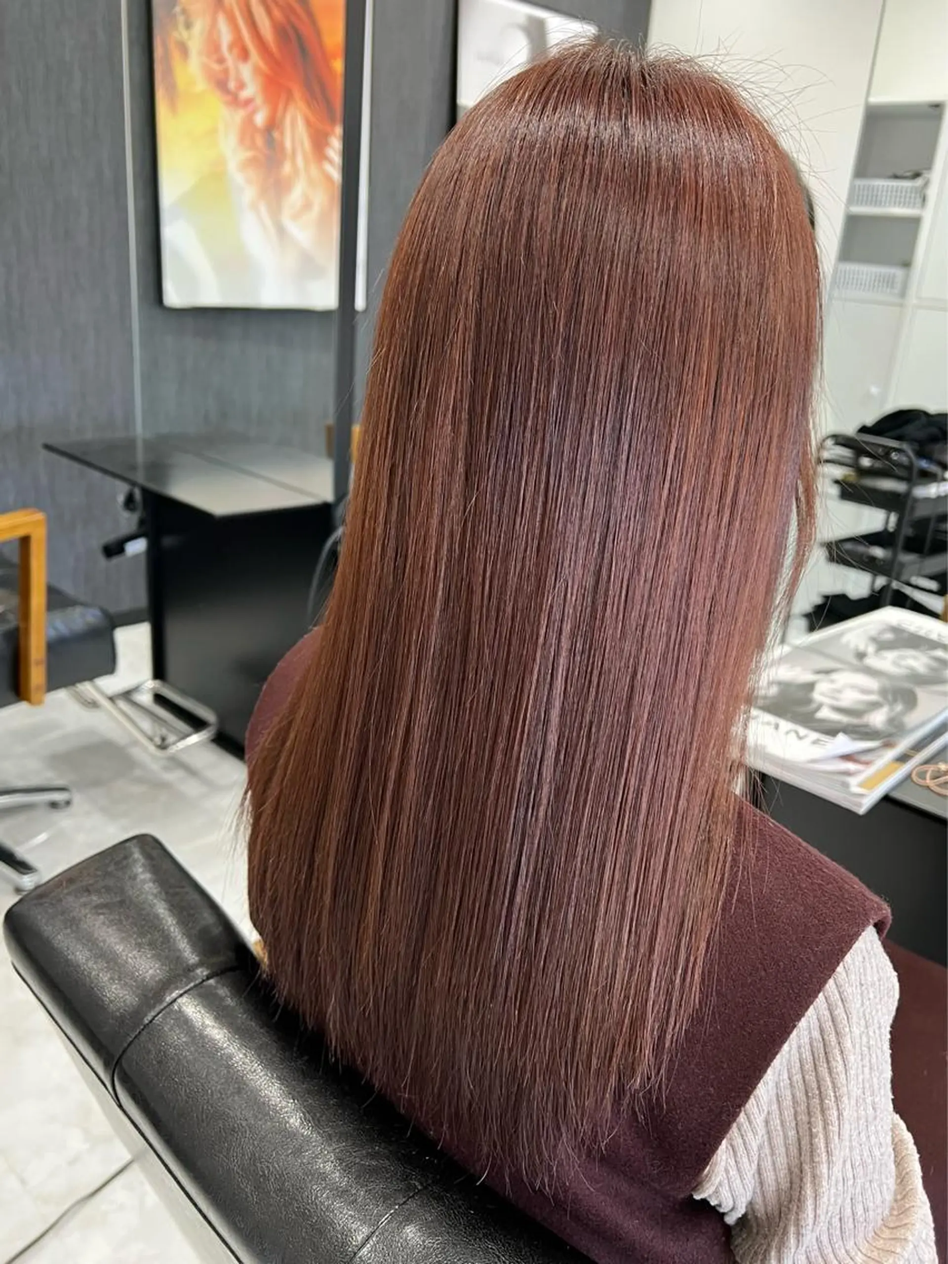 セミロング 透明感カラー🕊️✨ Mayu🦮🩶のヘアスタイル