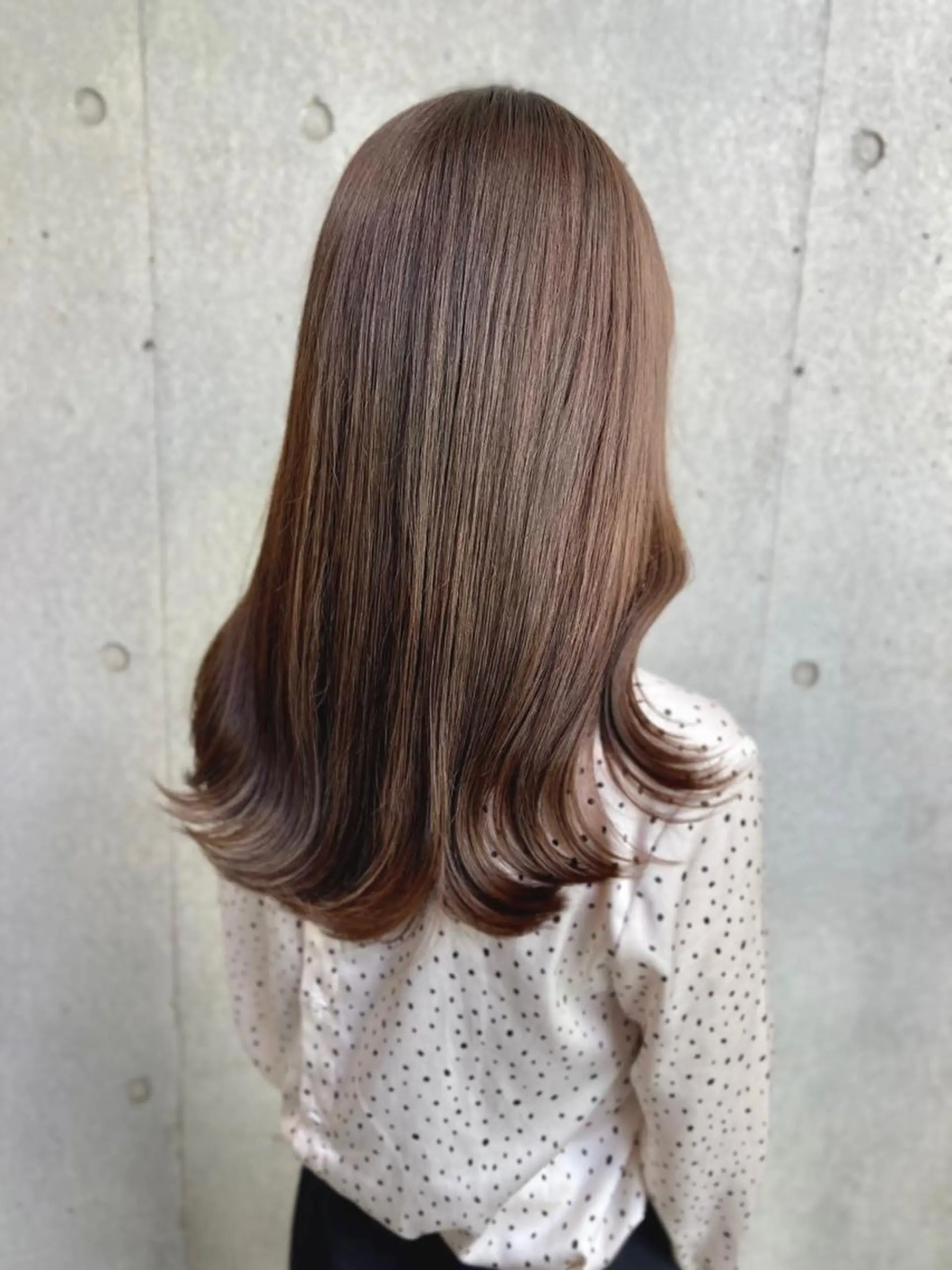 セミロング カラー ボブ& 髪質改善FUMIYAのヘアスタイル