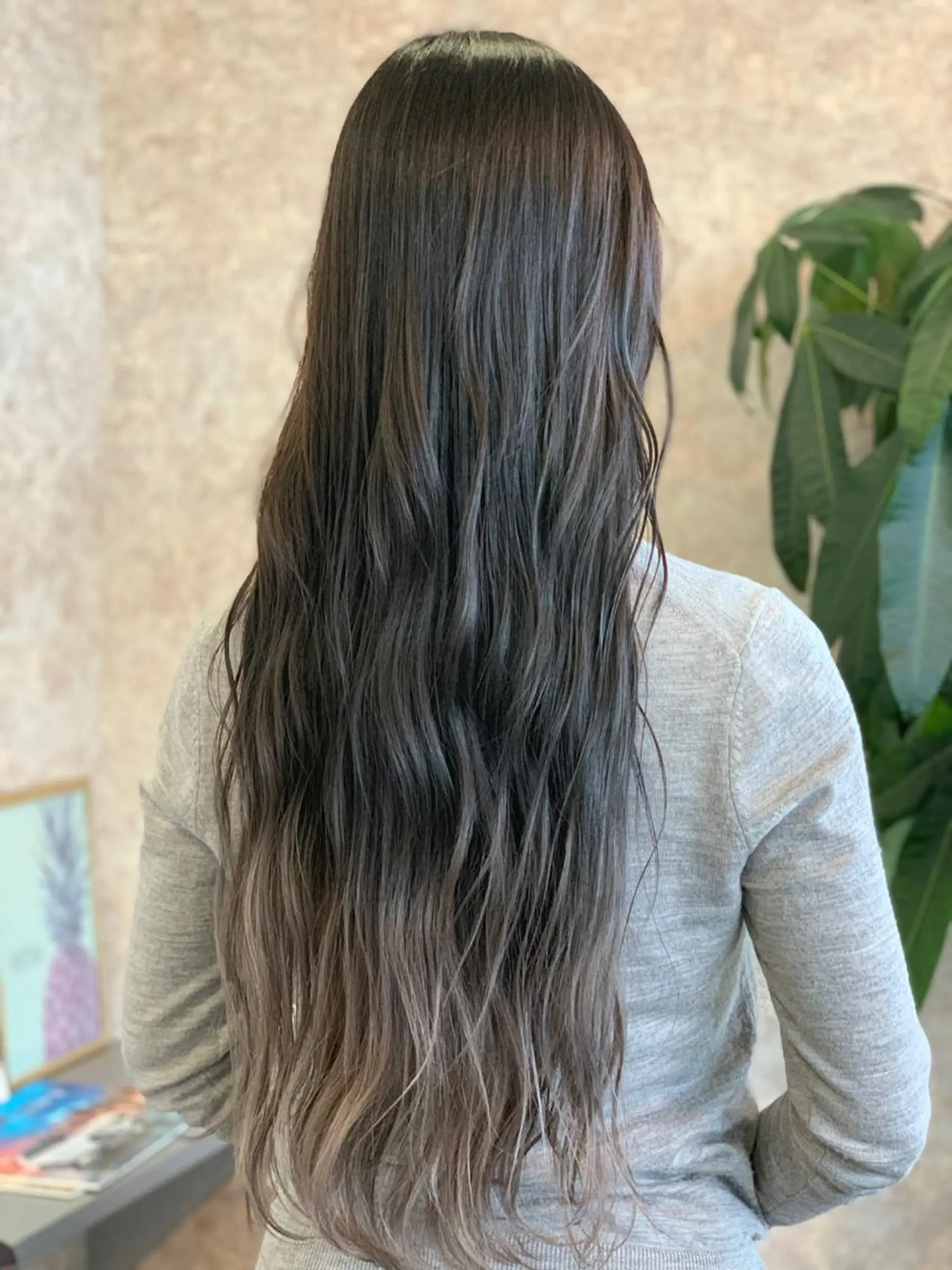 ロング メンズスタイル バレイヤージュ　齋藤のヘアスタイル