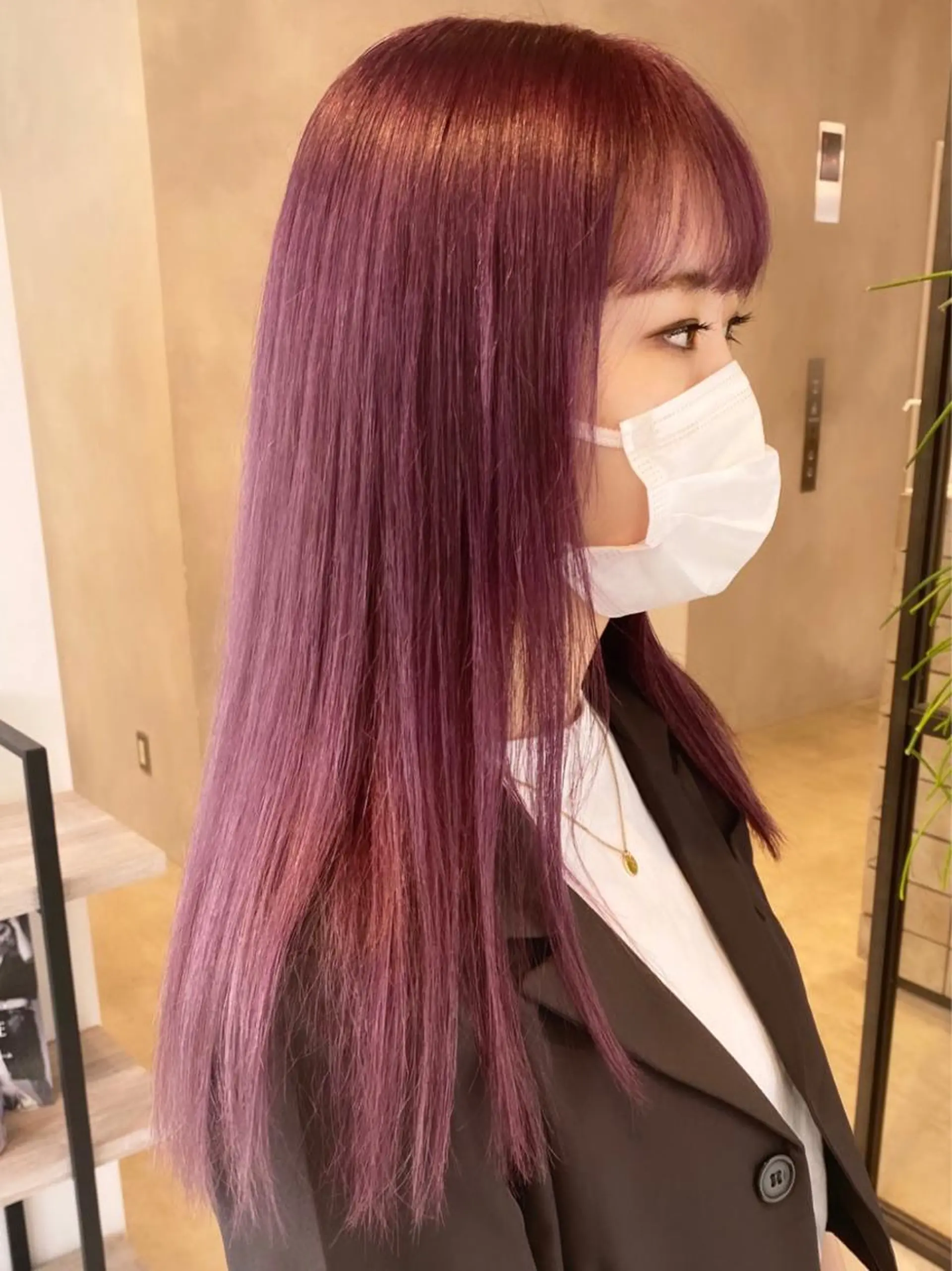 ロング カラー ヘアカラー トリートメント カラー系/カット特化 🟠オオタキマサシのヘアスタイル