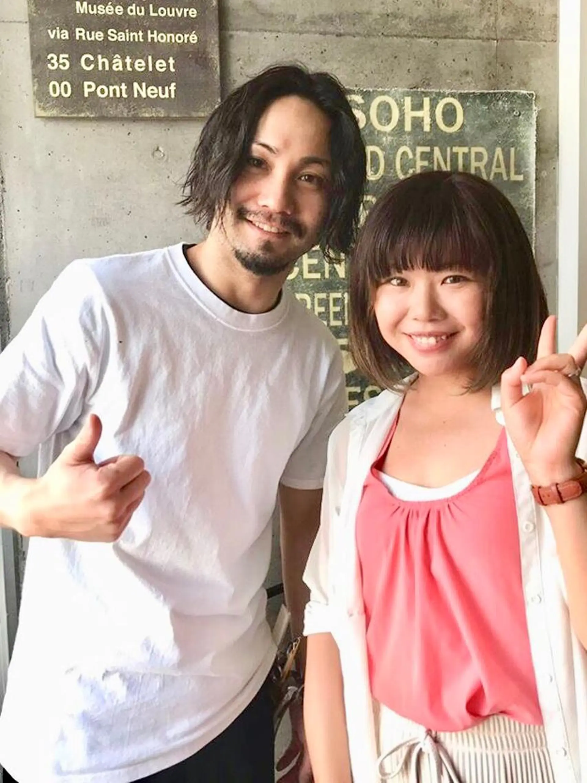 ミディアム カラー KEN KENのヘアスタイル