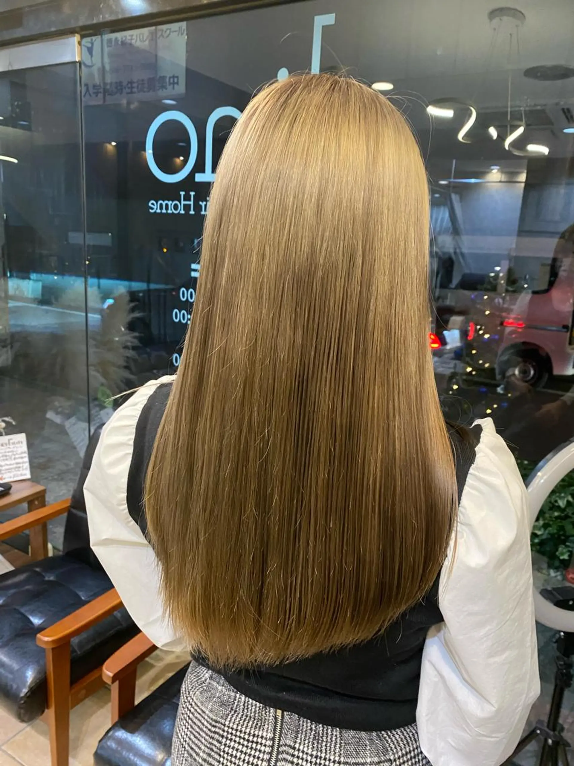 ロング カラー トリートメント 西田辺/ タカスナオヤのヘアスタイル