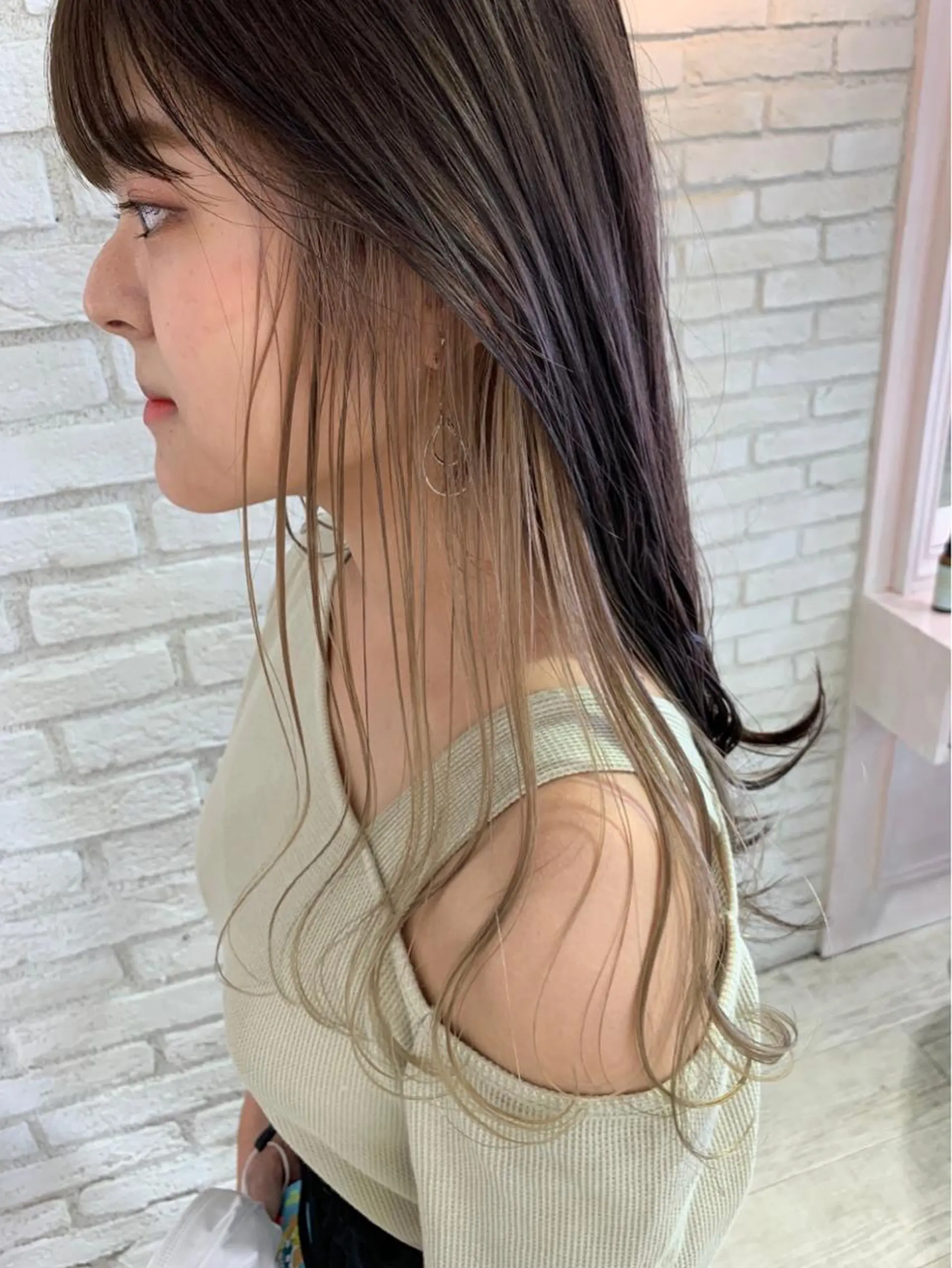 ロング カラー 韓国ヘア/艶カラー /田中悠佑のヘアスタイル