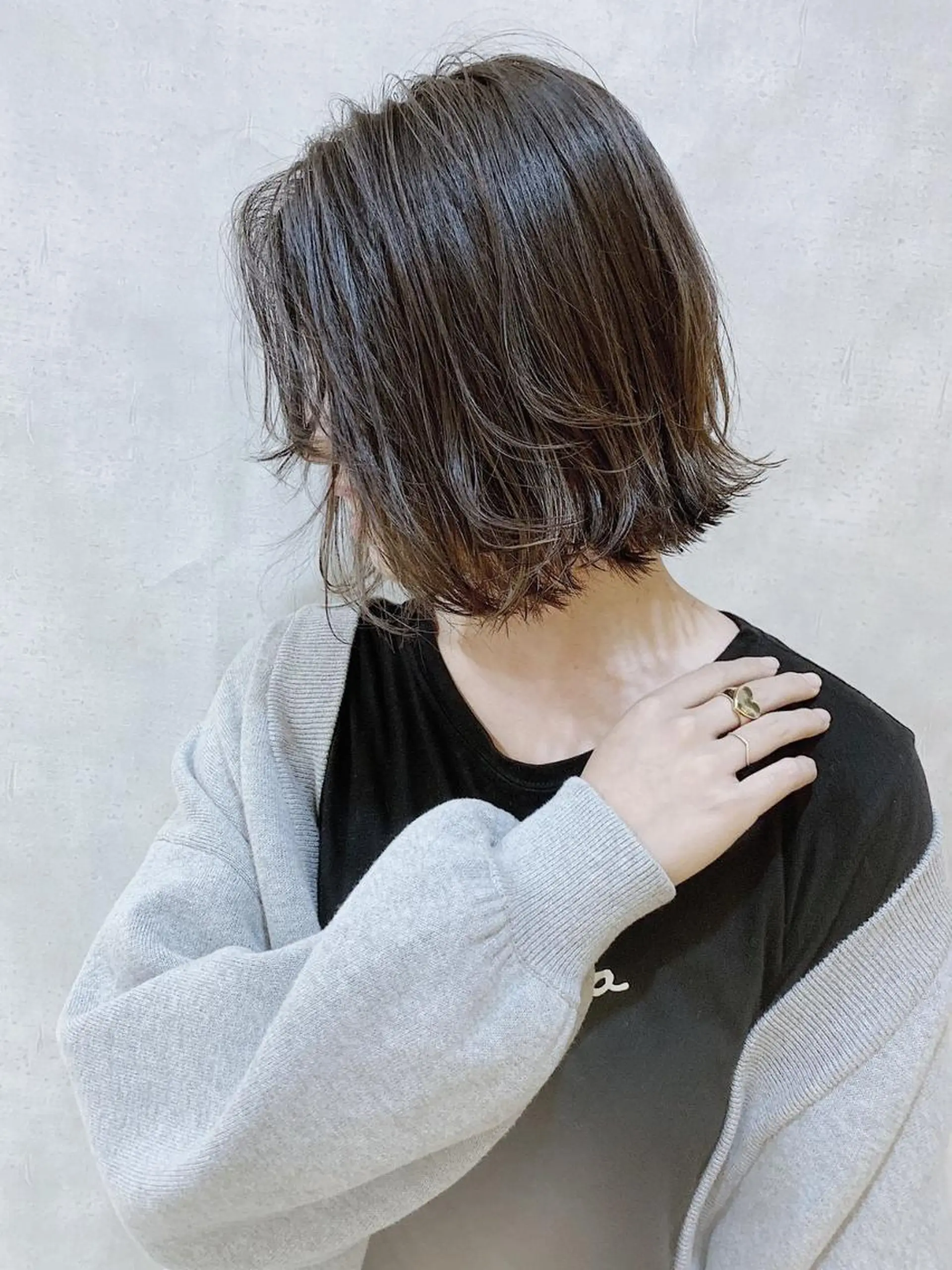 ショート カラー アディクシーカラー ブリーチ ケアブリーチ ダブルカラー ハイライトカラー MOU namba ムウナンバのヘアスタイル