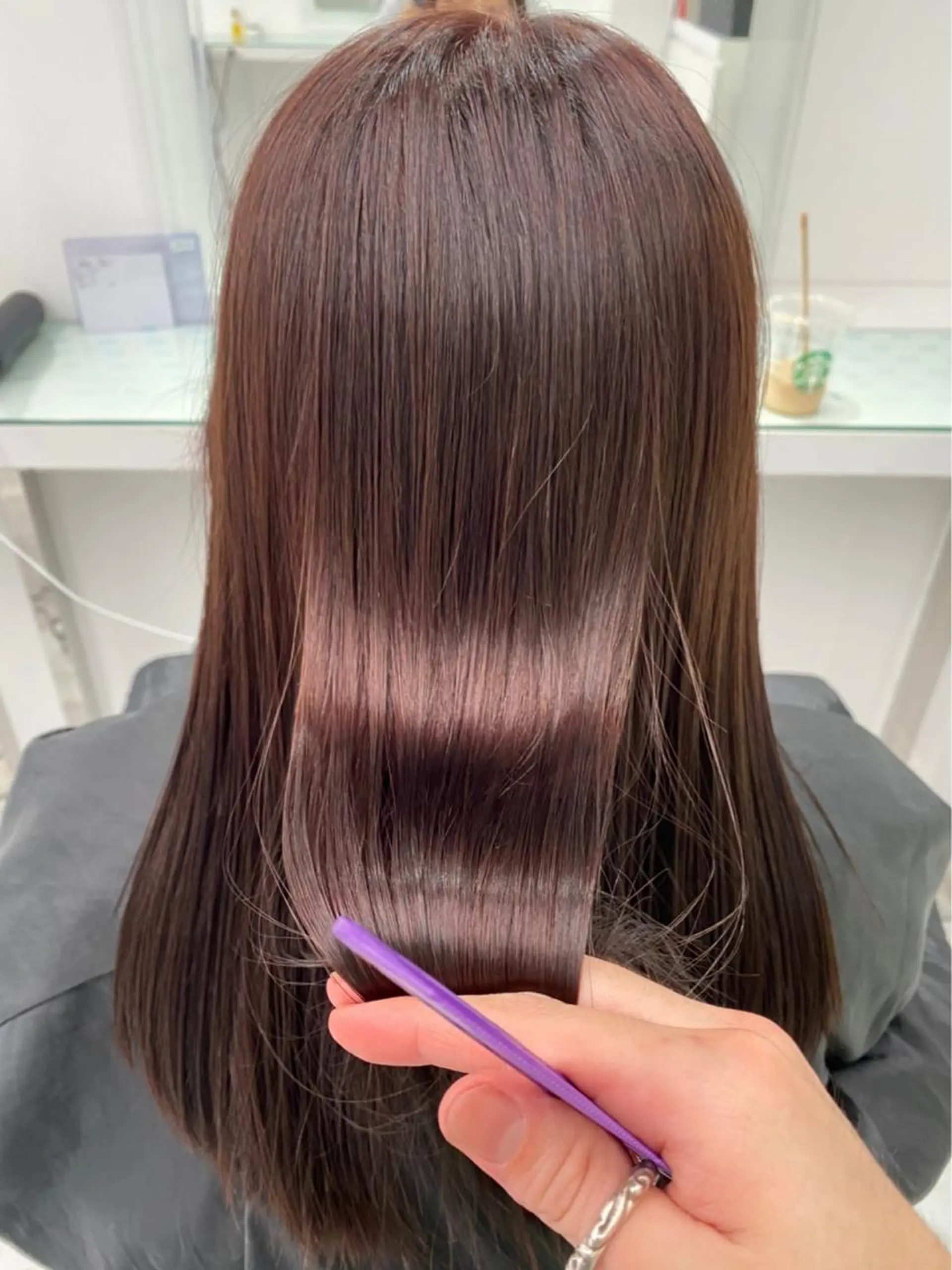 ロング カラー パーマ ヘアアレンジ メンズ キッズ ネイル マツエク・マツパ M.O.D渋谷所属・🫧渋谷美容師 たくみ🫧のヘアスタイル