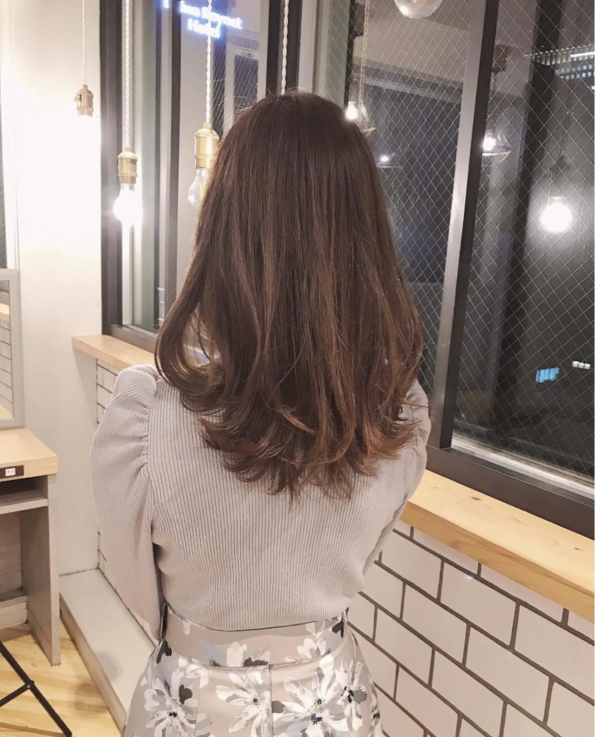 セミロング カット パーマ トリートメント ヘッドスパ 佐藤優太朗 似合わせ/髪質改善のヘアスタイル