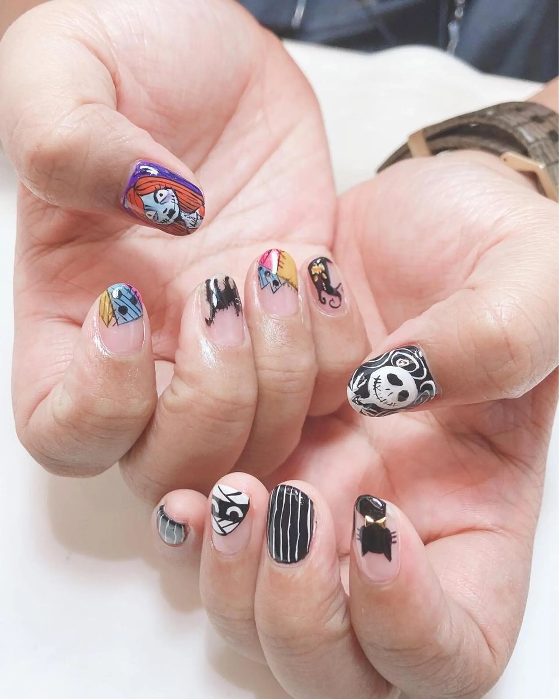 ネイル ハロウィン 冬ネイル クリスマス Minion所属・北浦和minion YUKIのマツエク・マツパデザイン