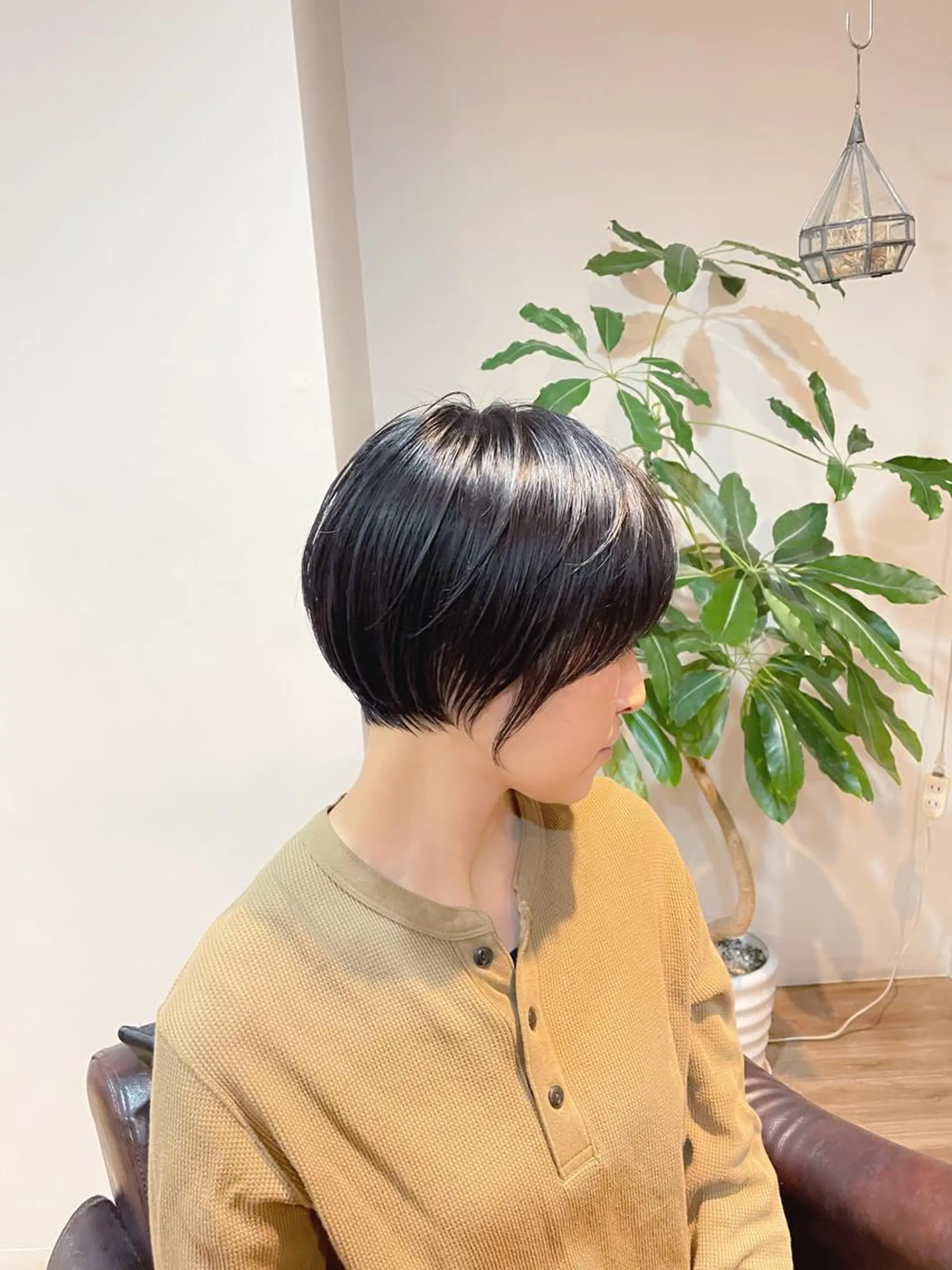 ショート ショートボブ ハンサムショート 丸みショート ボブ くびれヘア 💎桑原勇志/ ショート/ハイトーンのヘアスタイル