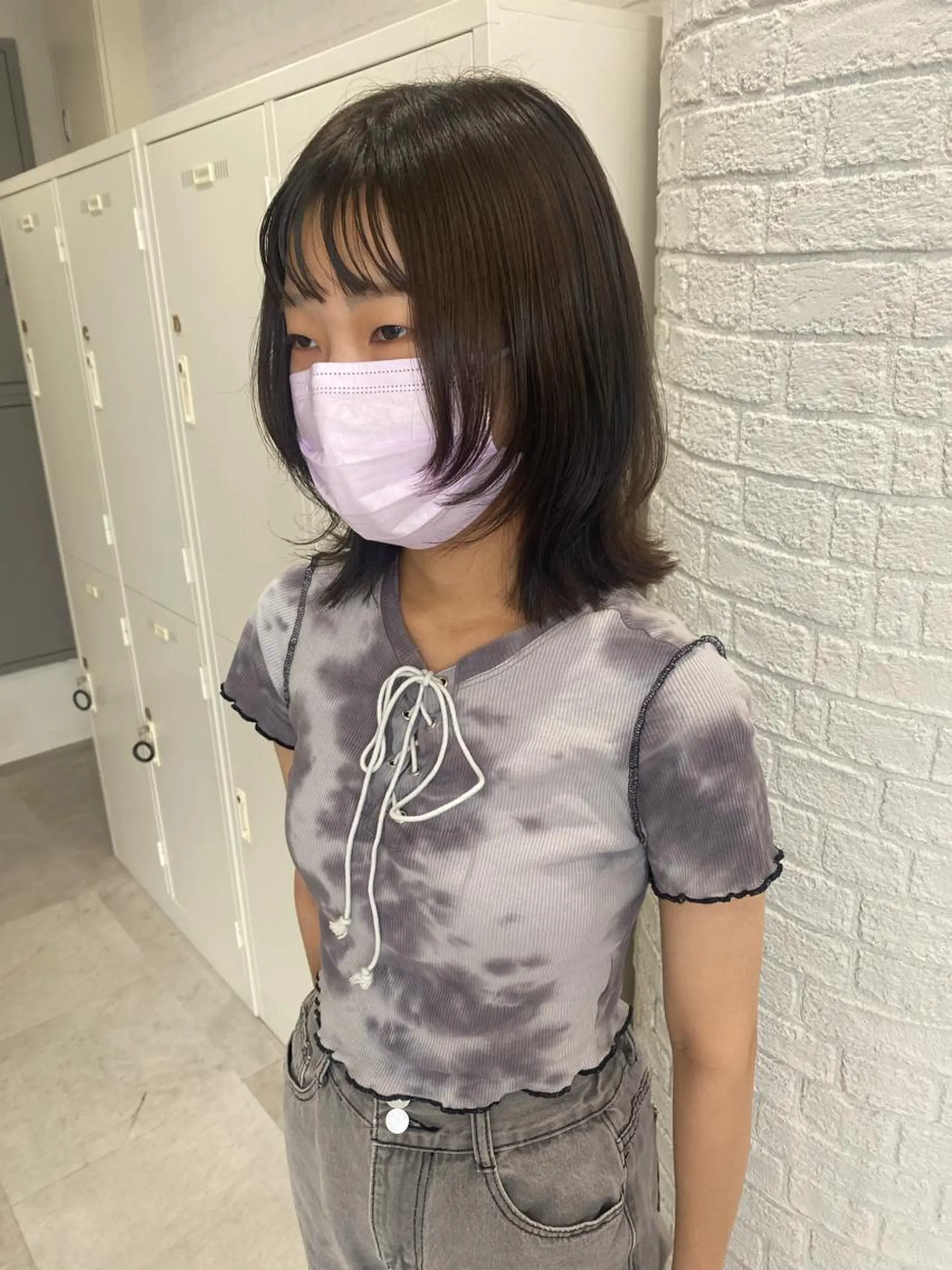 ミディアム FUJII MARINのヘアスタイル