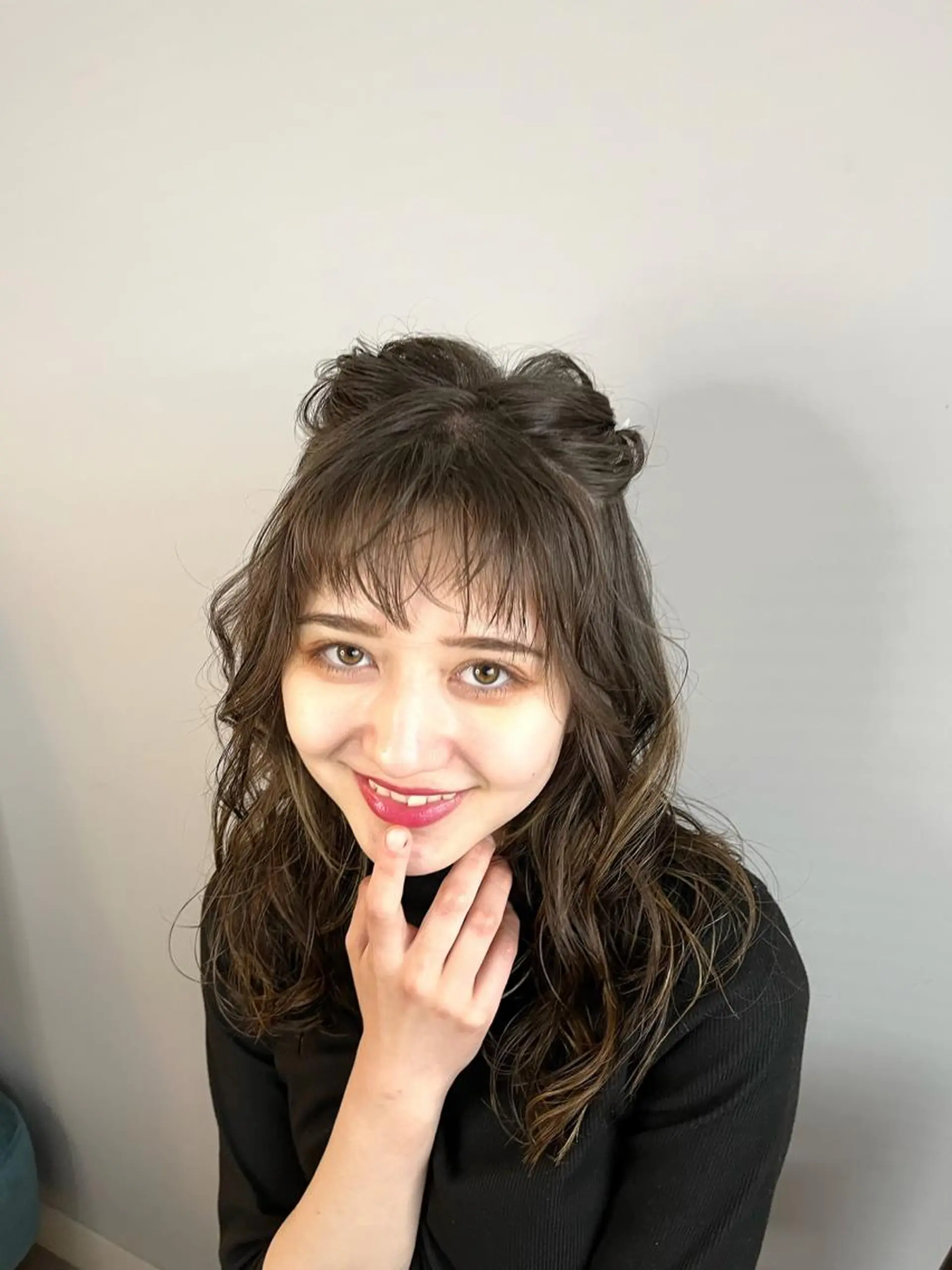 ミディアム ヘアアレンジ 奥山 沙季(大井町)のヘアスタイル