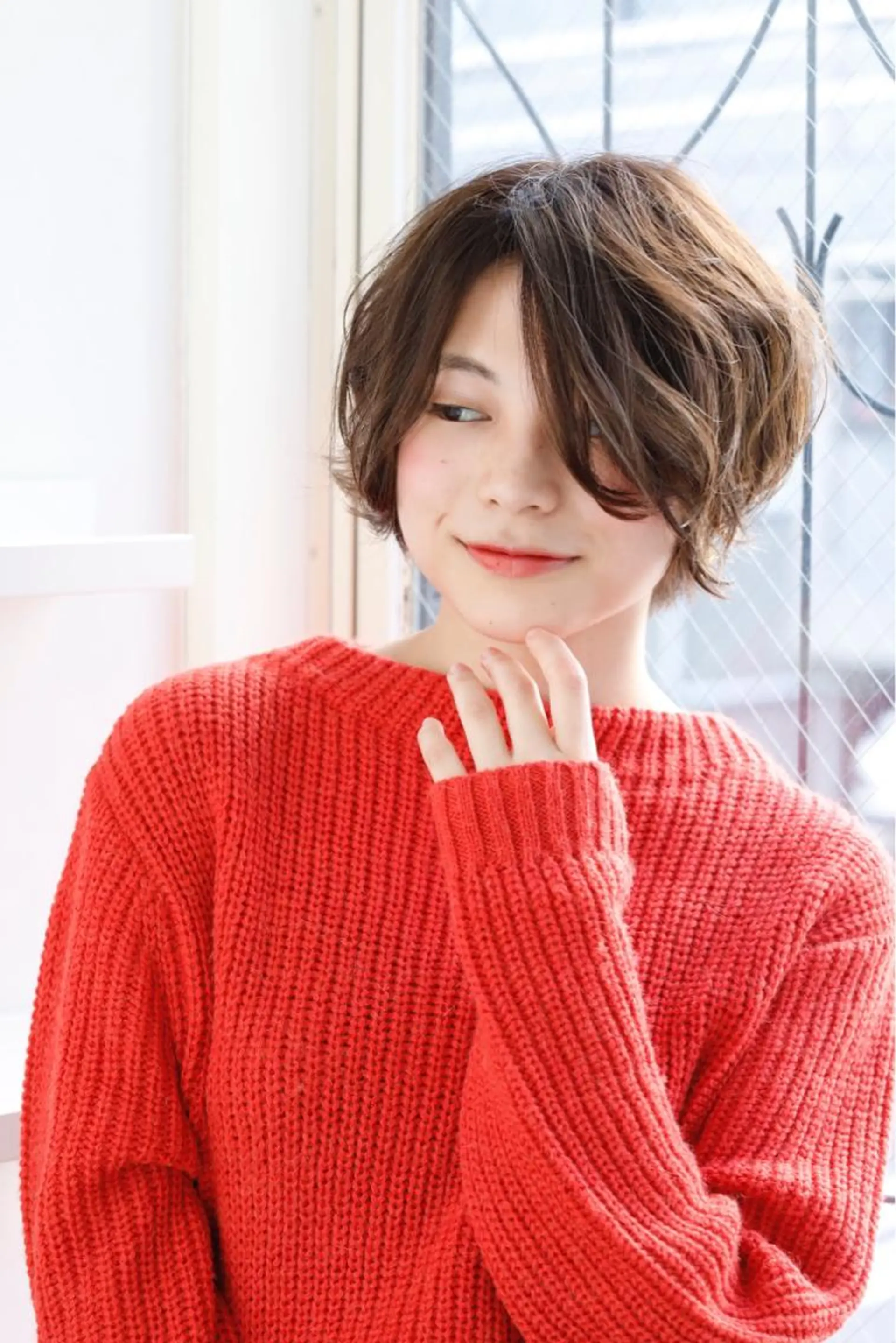 ショート カラー ヘアアレンジ ショートボブ ボブ ショートヘア ✨前田 優・2拠点✨ ✨恵比寿・札幌店✨のヘアスタイル