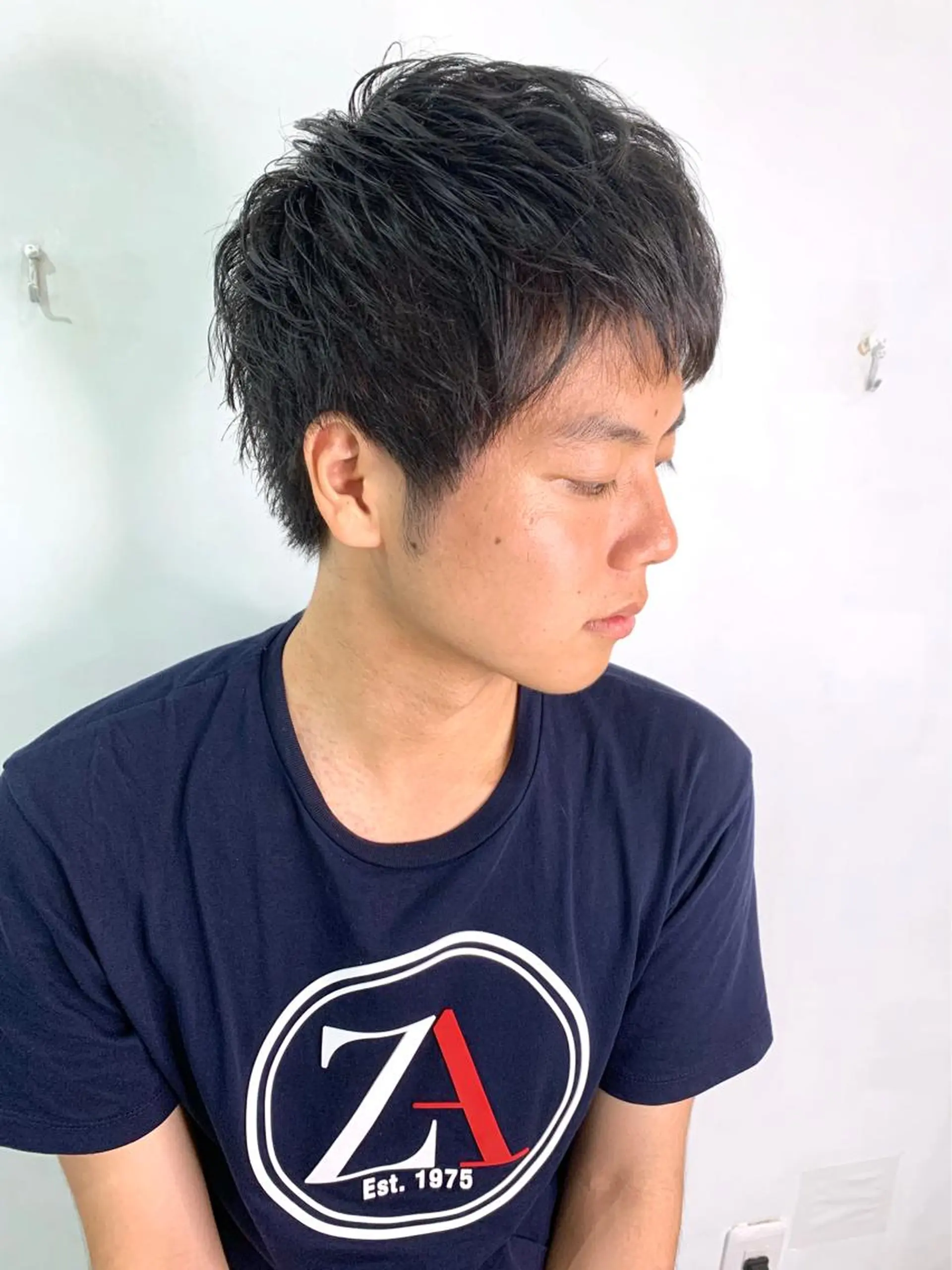 ショート カラー パーマ メンズ メンズ特化👨 細谷碧海のヘアスタイル