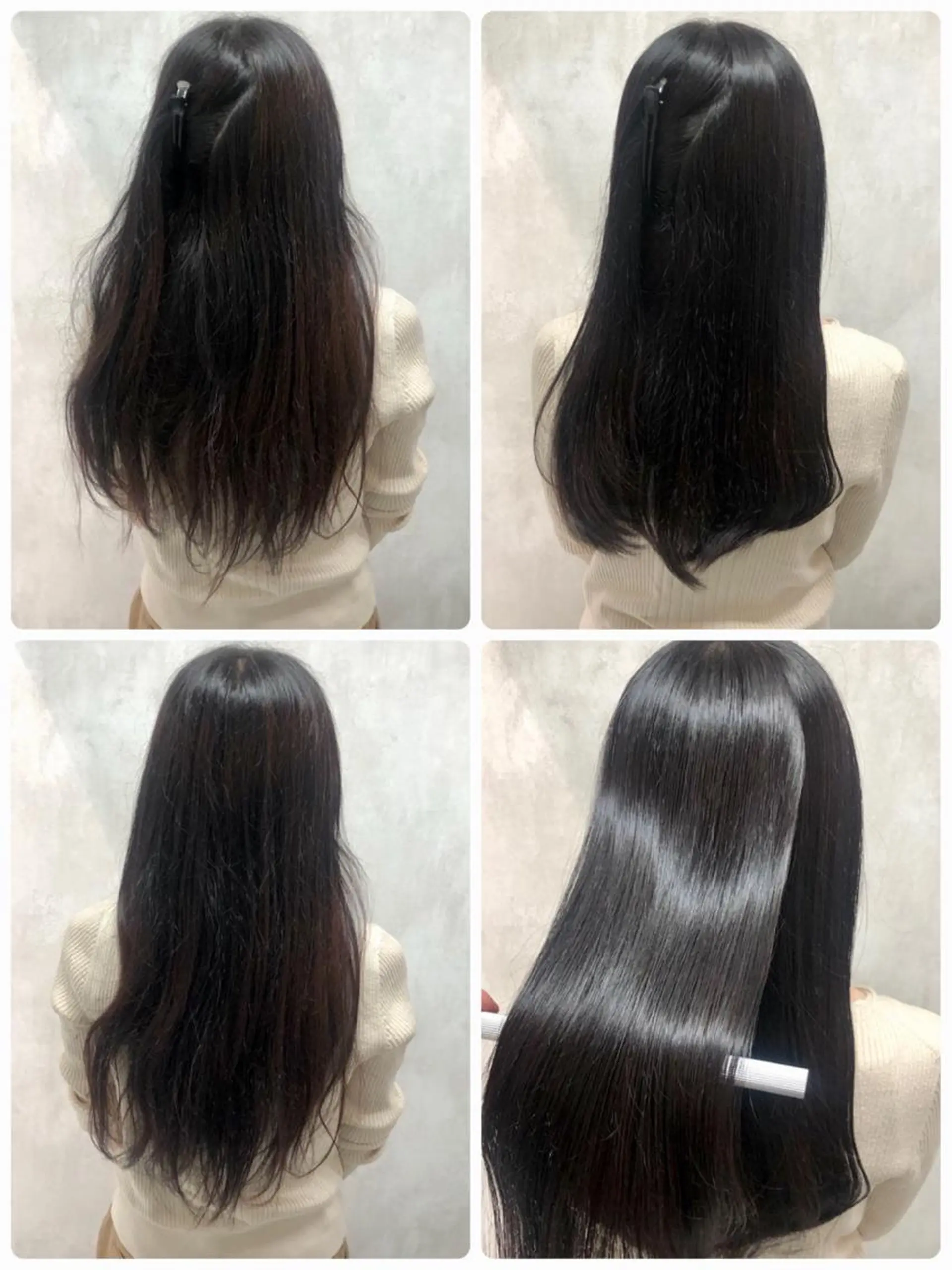 ロング カット ヘアカラー 縮毛矯正 トリートメント ⚠️美容室迷子⚠️ 谷口にお任せ😊のヘアスタイル